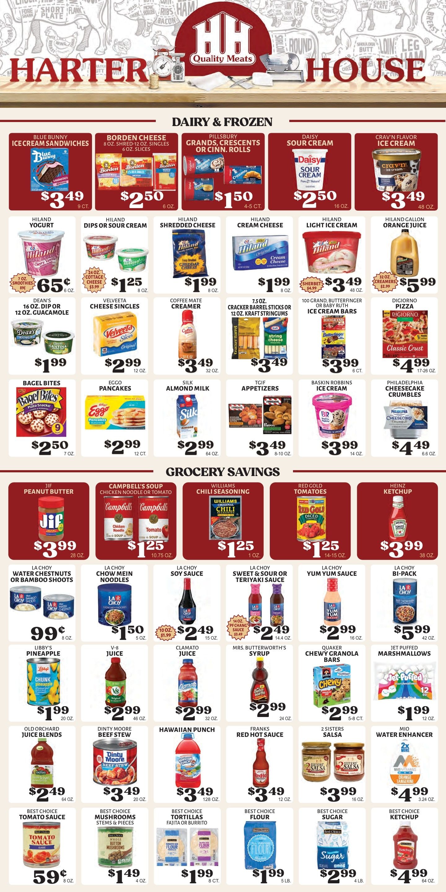 Harter House Weekly Ad September 23 - 29, 2026