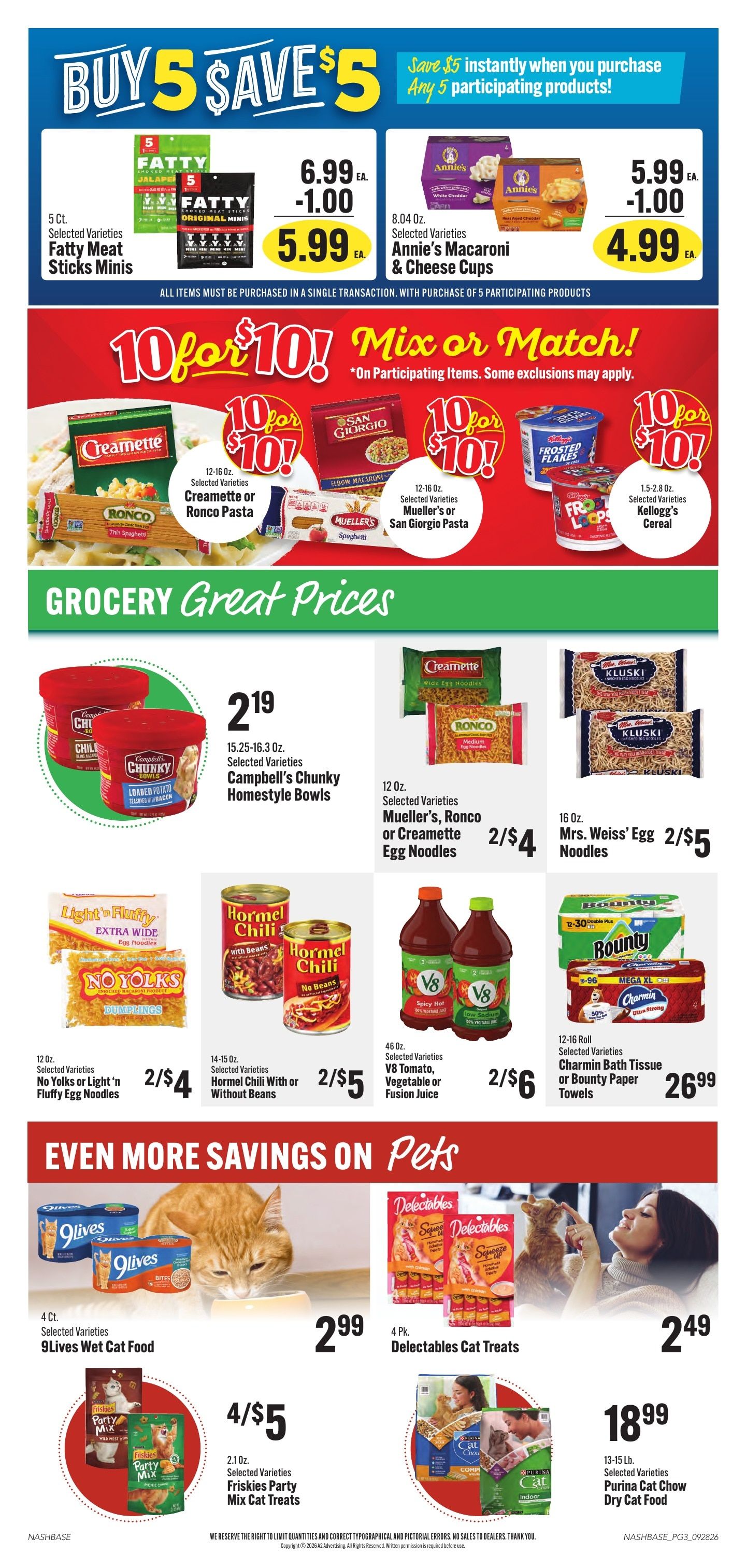 Hilltop Supermarket Weekly Ad September 28 - October 4, 2026