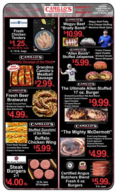 Sloan Super Market Weekly Ad September 20 - 26, 2026