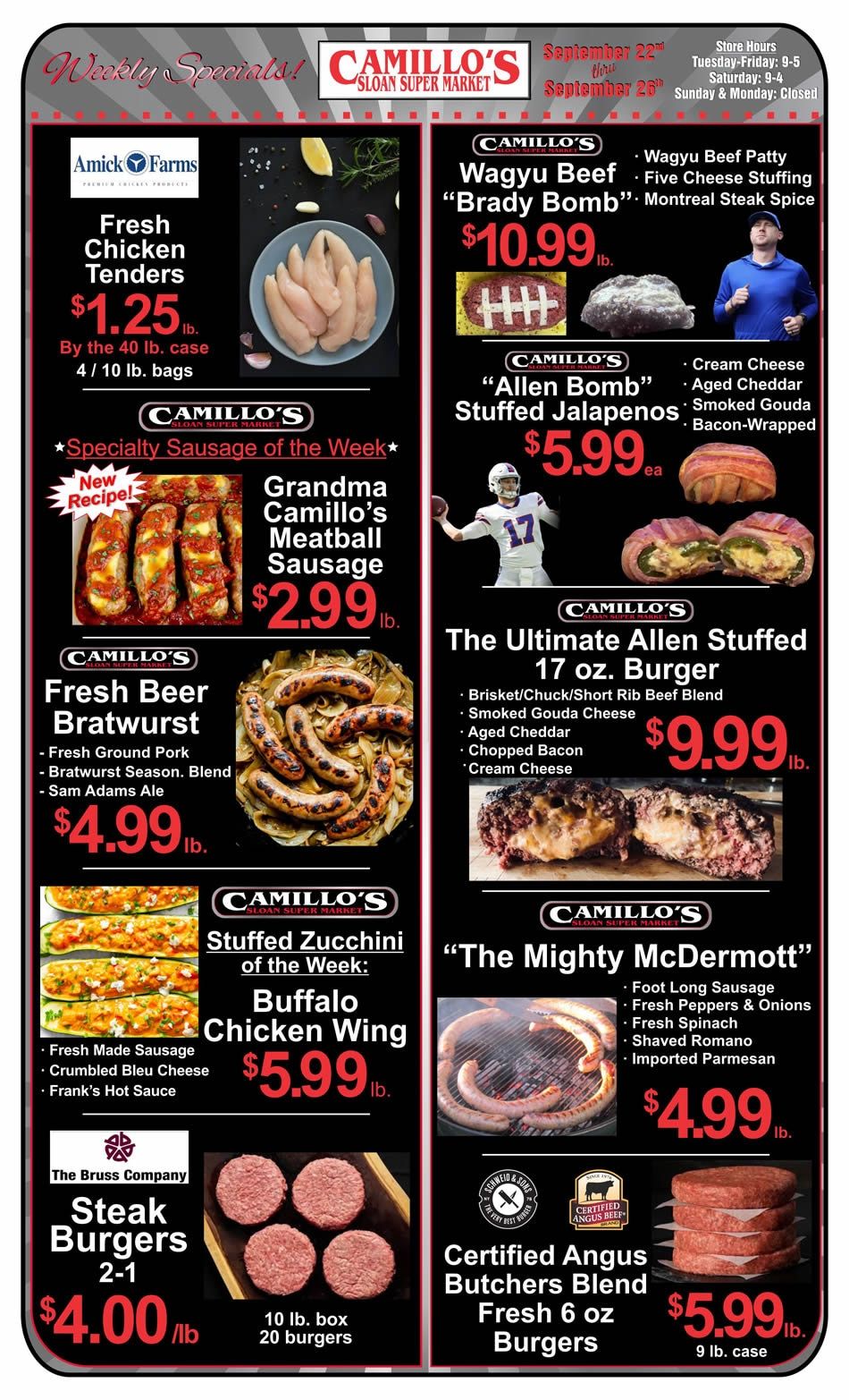 Sloan Super Market Weekly Ad September 20 - 26, 2026