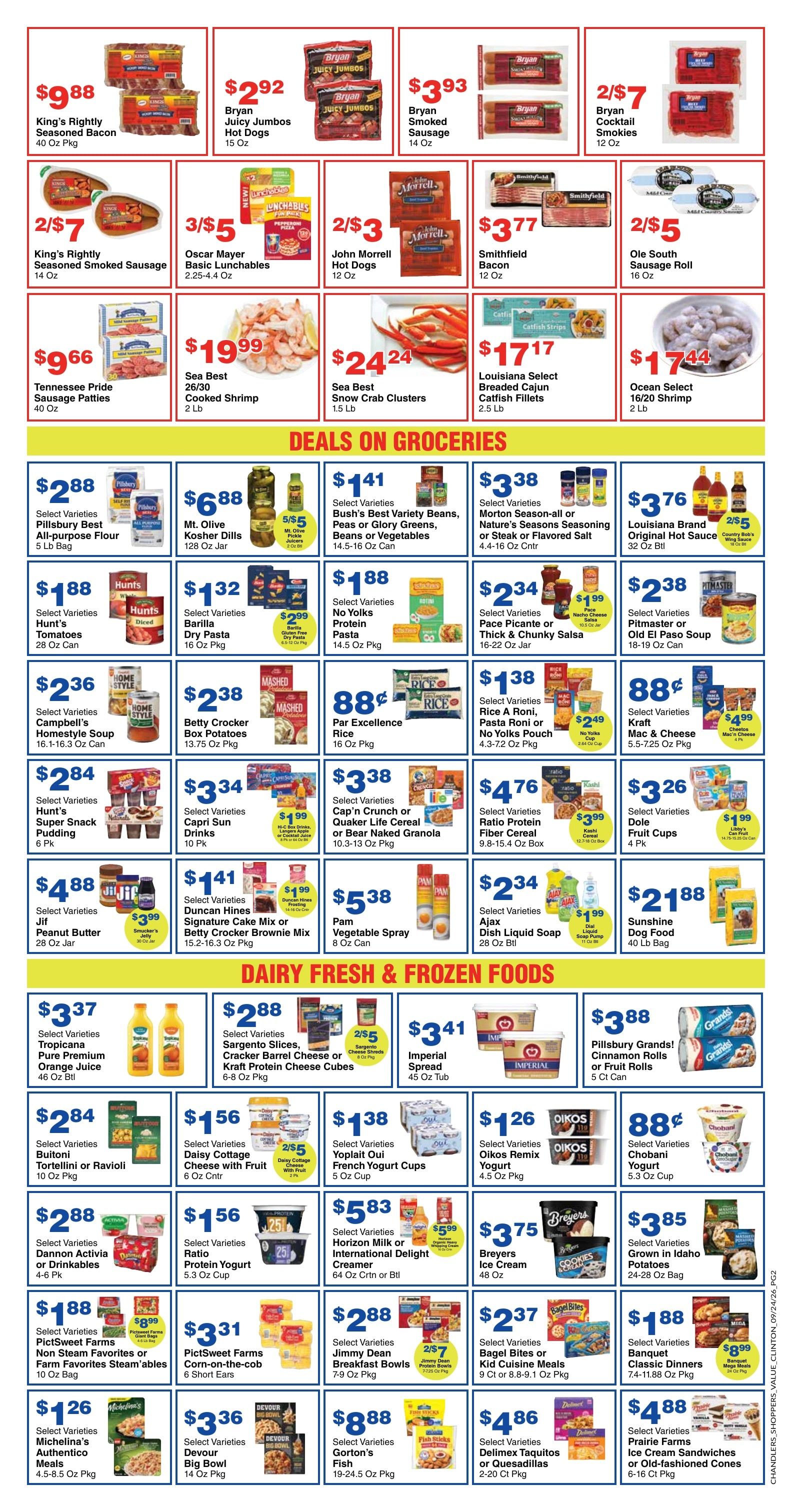 Chandler's Stores (Clinton, MS) Weekly Ad September 23 - 29, 2026
