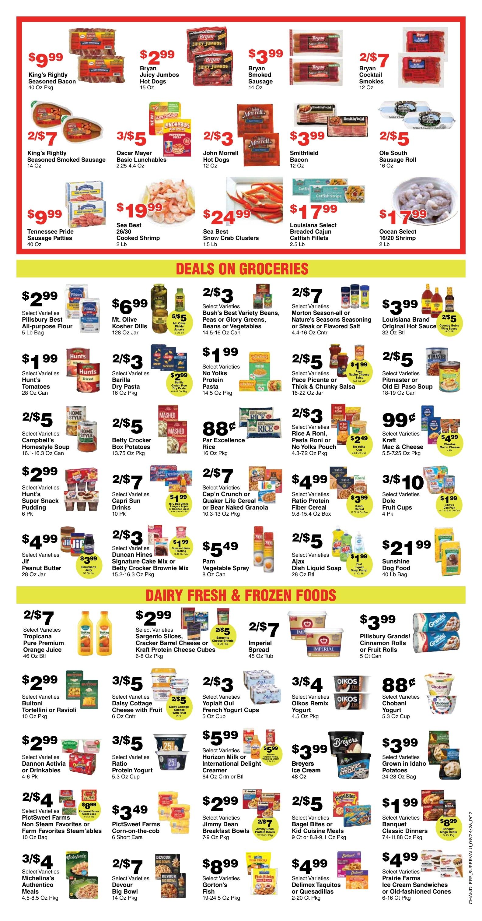 Chandler's Stores (Mississippi) Weekly Ad September 23 - 29, 2026