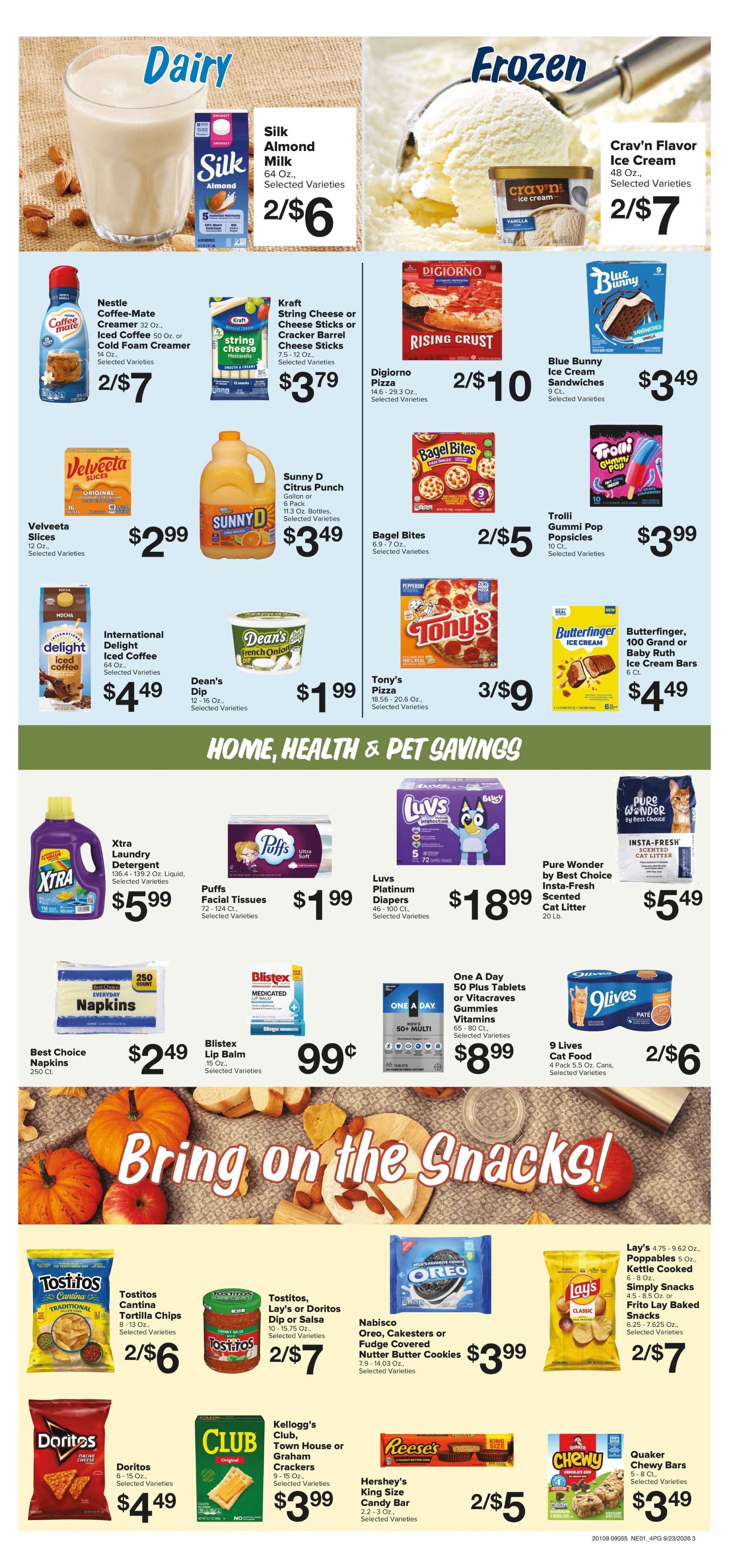 Imperial Superfoods Great Deals This Week! Weekly Ad September 23 - 29, 2026