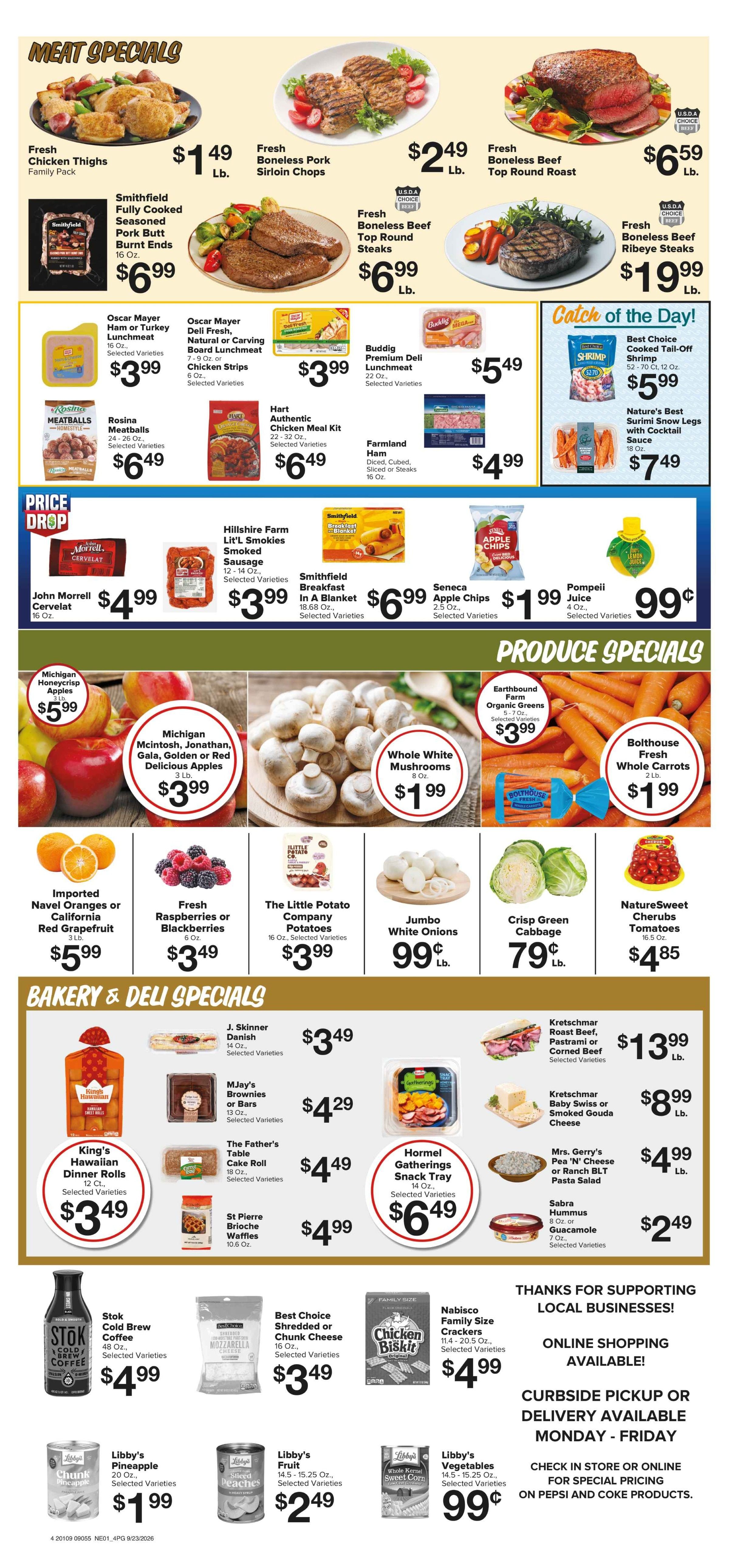 Imperial Superfoods Great Deals This Week! Weekly Ad September 23 - 29, 2026
