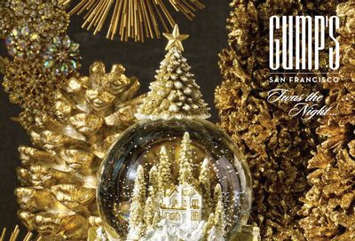 Gump's Holiday Catalog Weekly Ad September 1 - December 31, 2026