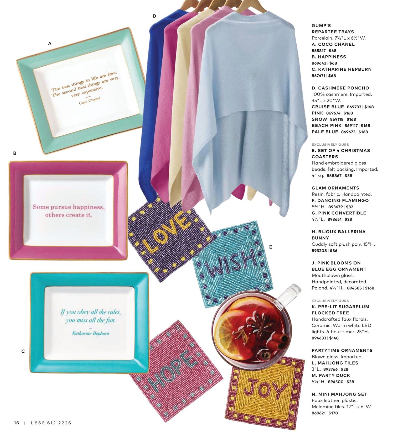 Gump's Holiday Catalog Weekly Ad September 1 - December 31, 2026