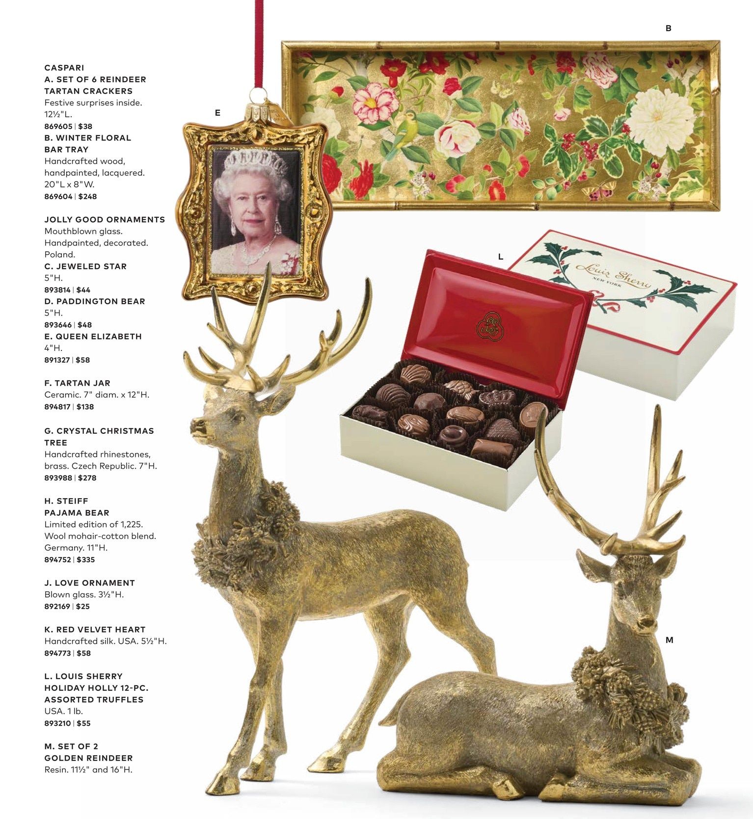 Gump's Holiday Catalog Weekly Ad September 1 - December 31, 2026