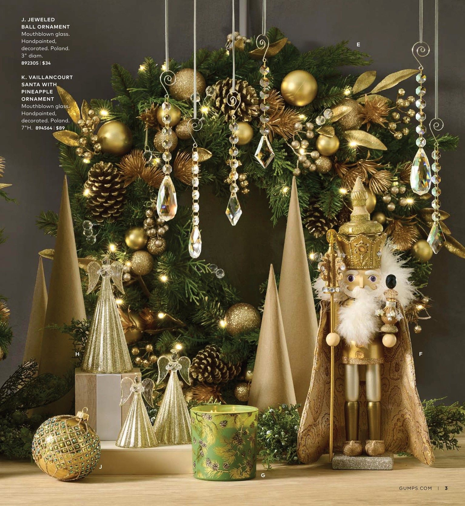 Gump's Holiday Catalog Weekly Ad September 1 - December 31, 2026