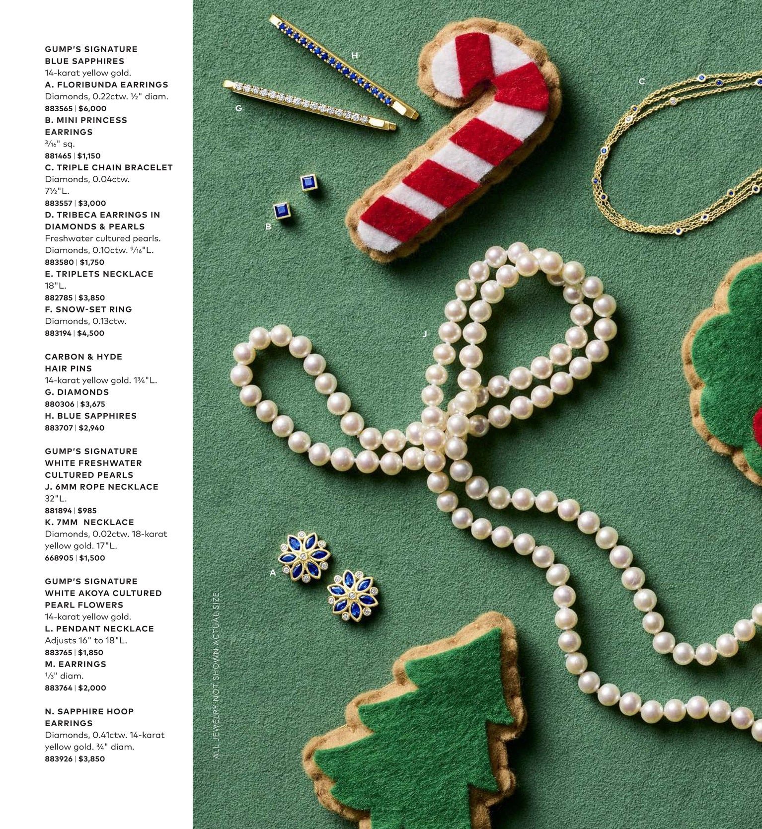 Gump's Holiday Catalog Weekly Ad September 1 - December 31, 2026