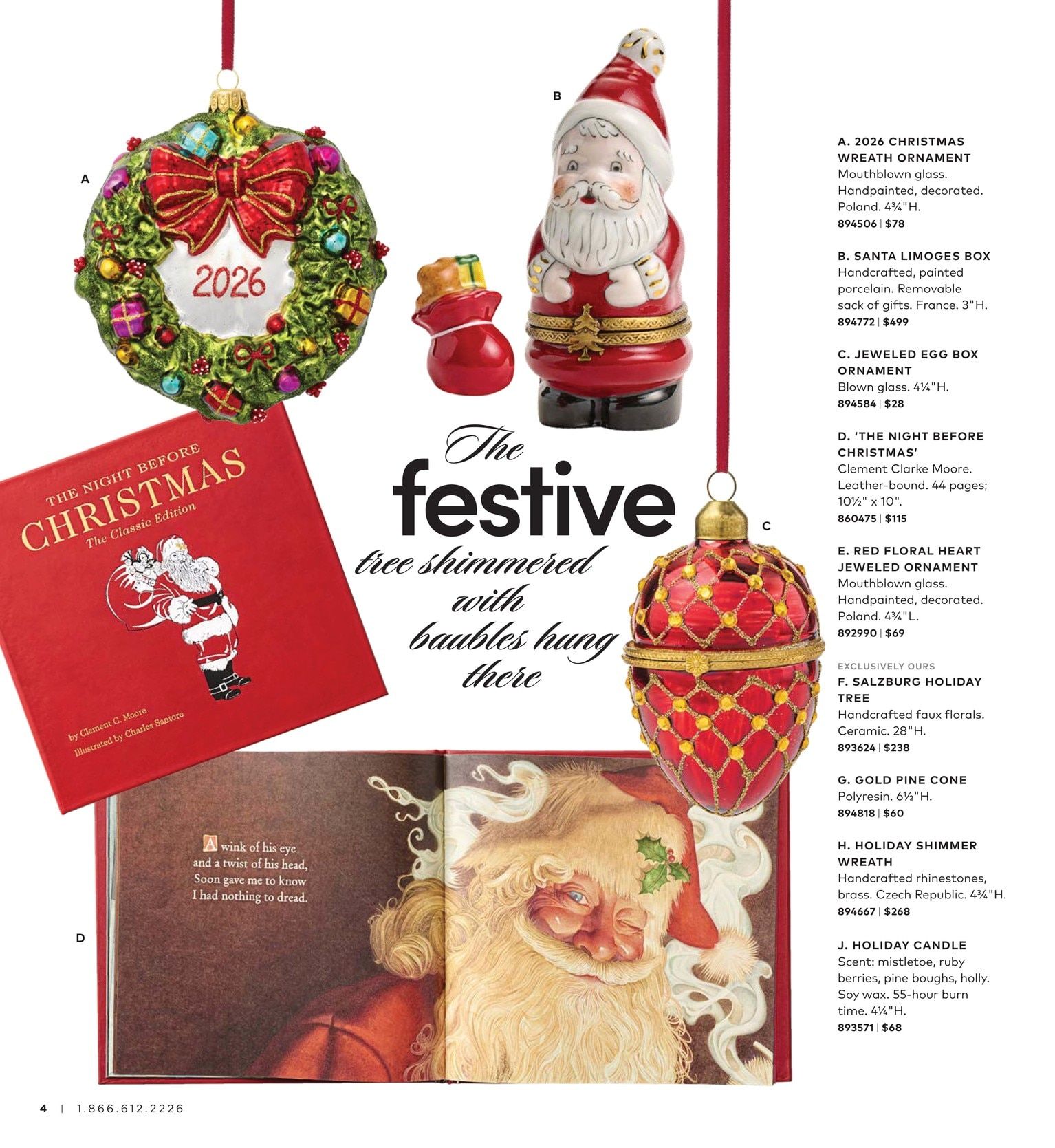 Gump's Holiday Catalog Weekly Ad September 1 - December 31, 2026