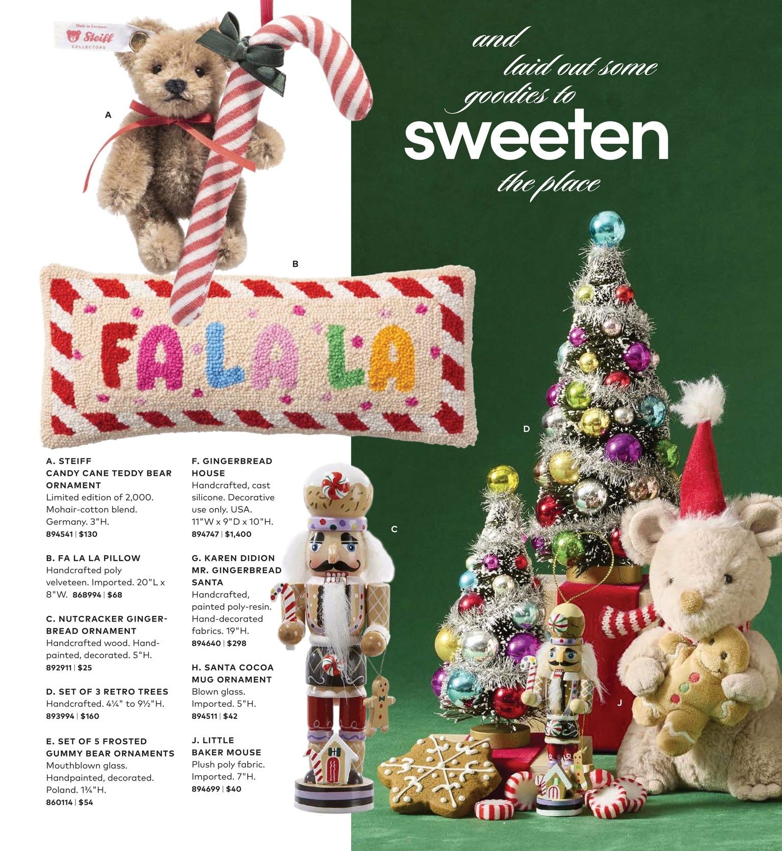 Gump's Holiday Catalog Weekly Ad September 1 - December 31, 2026