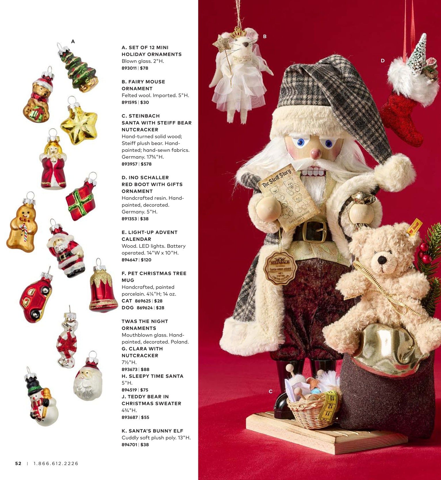 Gump's Holiday Catalog Weekly Ad September 1 - December 31, 2026