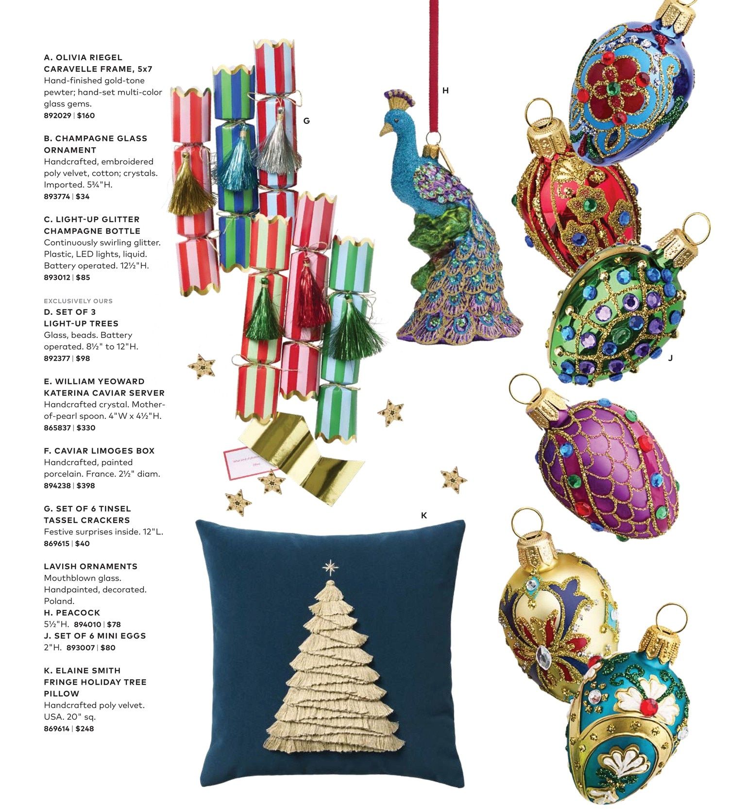 Gump's Holiday Catalog Weekly Ad September 1 - December 31, 2026