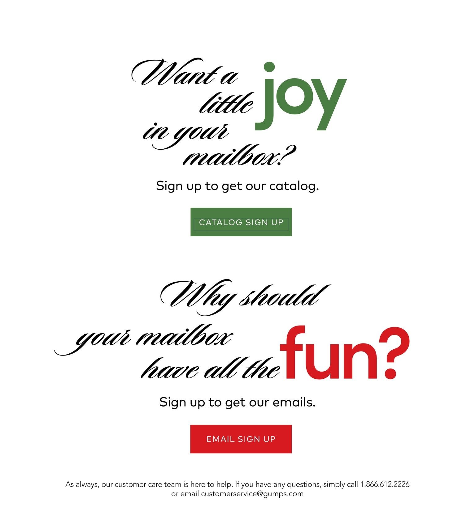 Gump's Holiday Catalog Weekly Ad September 1 - December 31, 2026