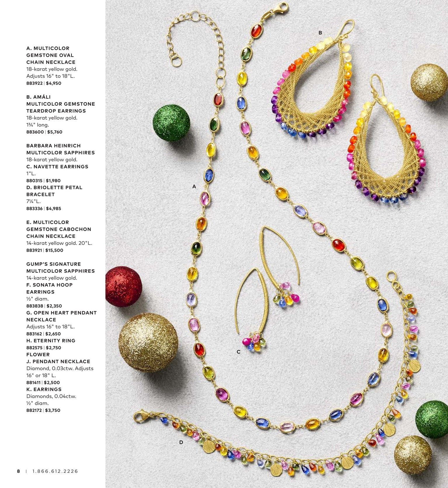 Gump's Holiday Catalog Weekly Ad September 1 - December 31, 2026