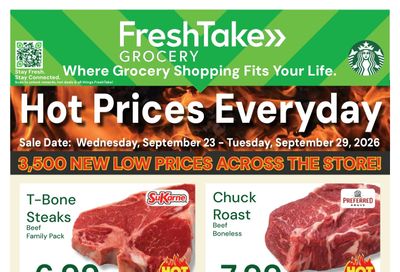FreshTake Grocery Weekly Ad September 23 - 29, 2026