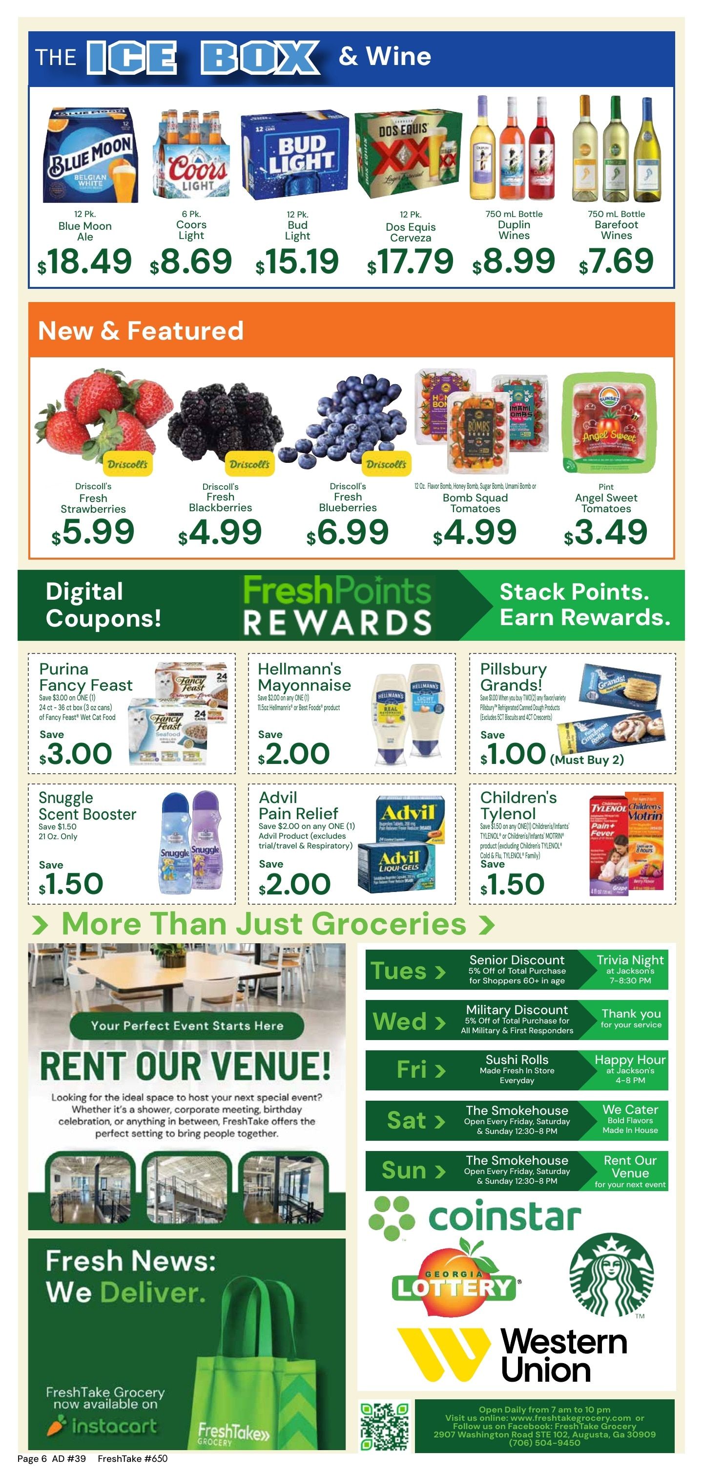 FreshTake Grocery Weekly Ad September 23 - 29, 2026