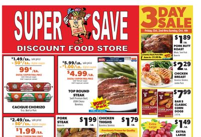 Super Save Weekly Ad September 30 - October 6, 2026