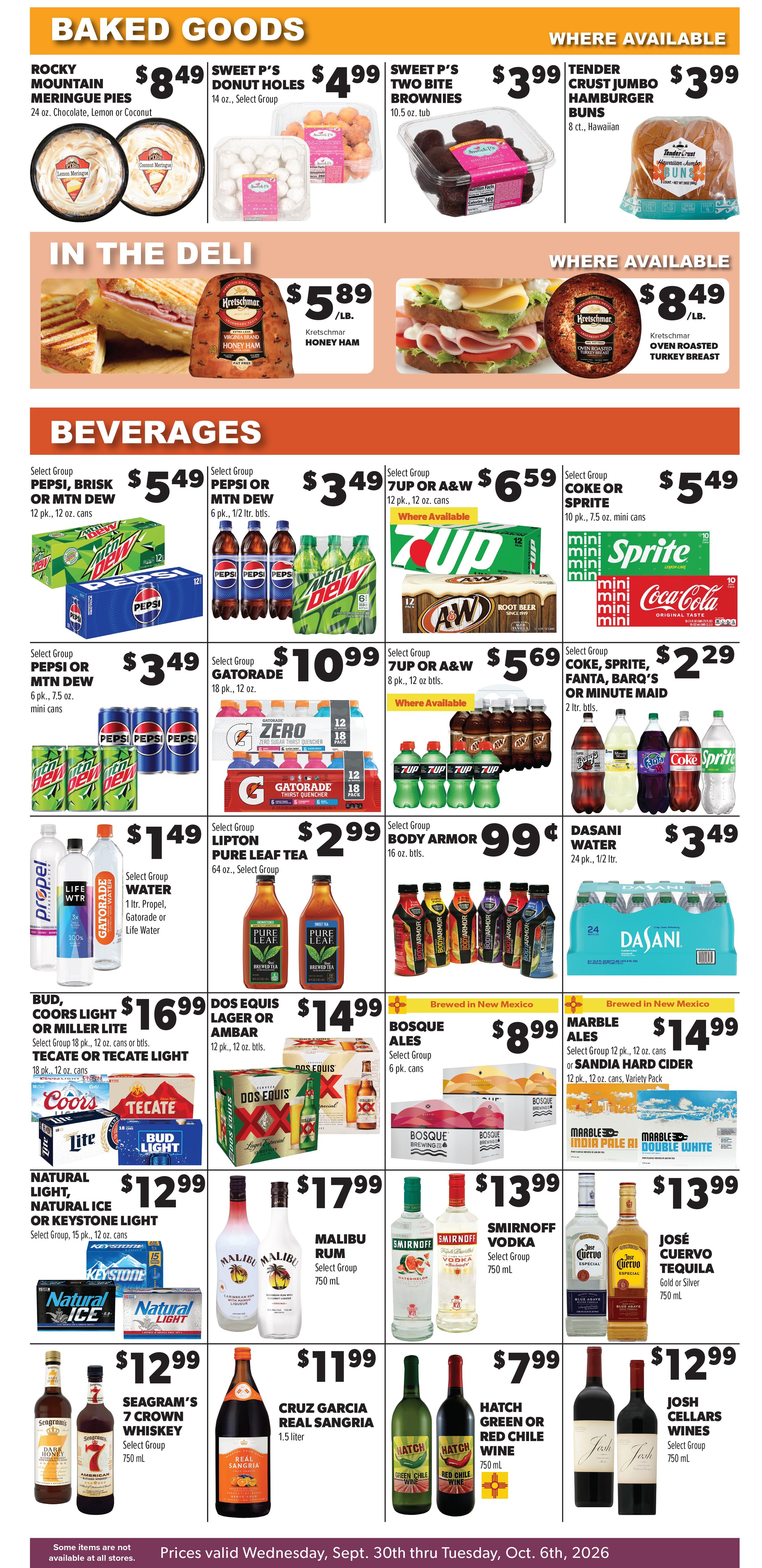 Super Save Weekly Ad September 30 - October 6, 2026