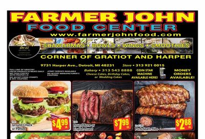 Farmer John Food Center Weekly Ad September 21 - October 4, 2026
