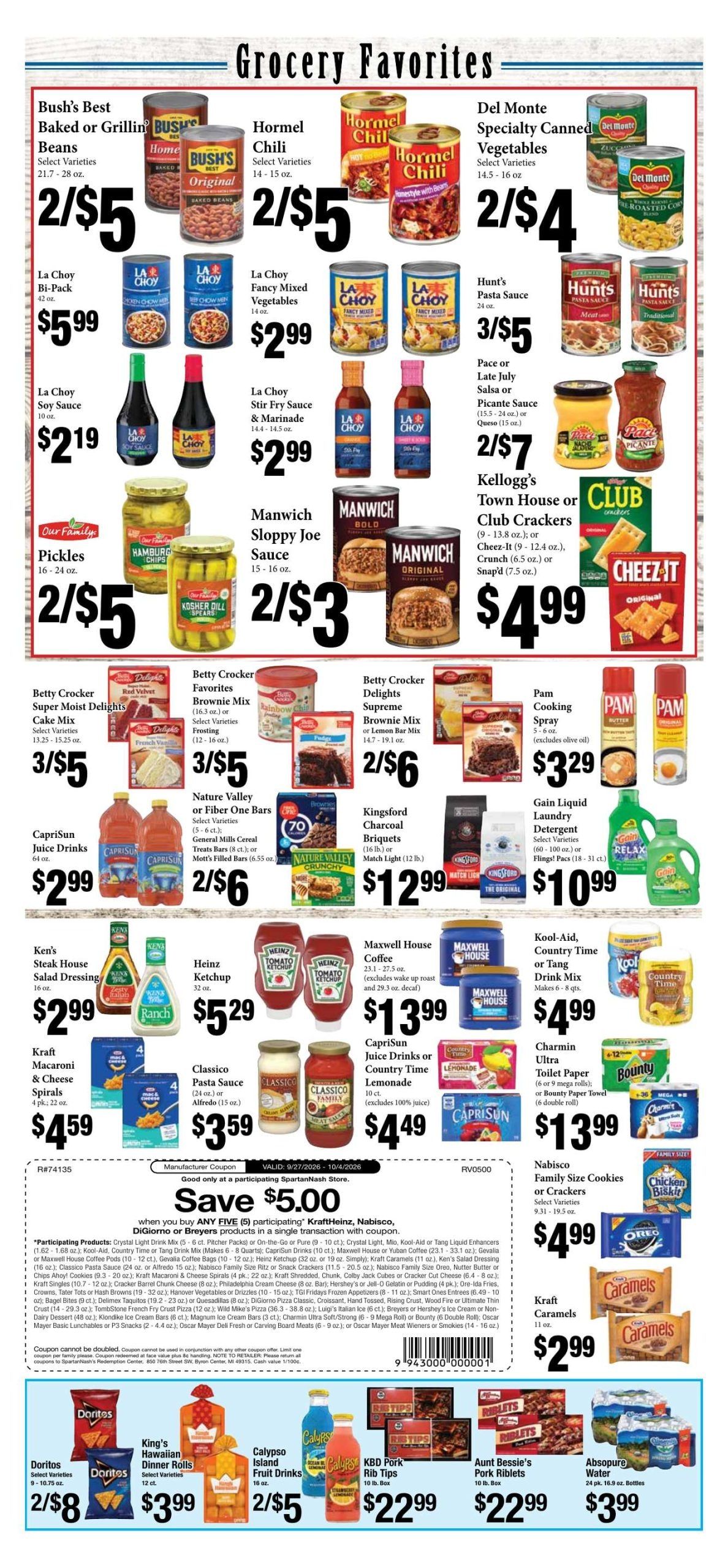 Farmer John Food Center Weekly Ad September 21 - October 4, 2026