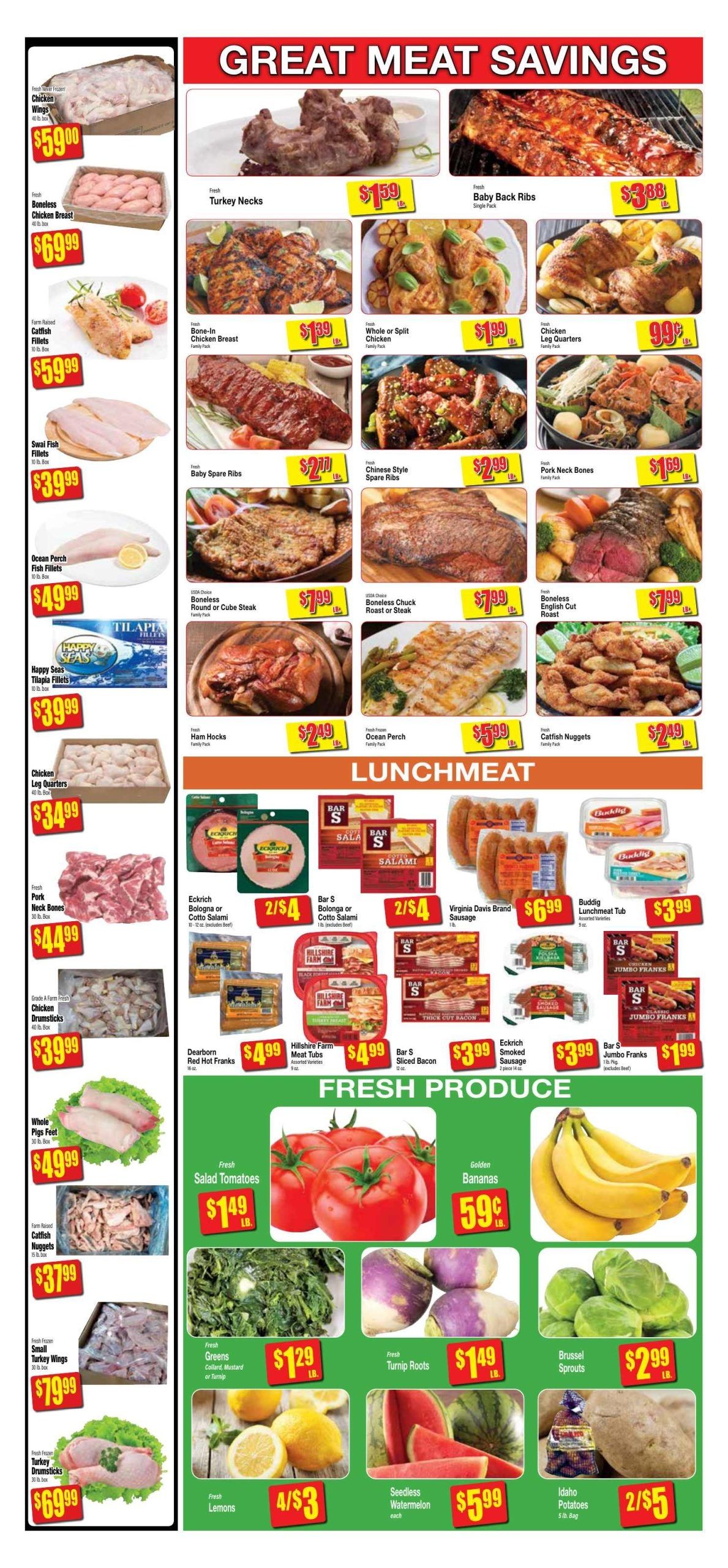 Farmer John Food Center Weekly Ad September 21 - October 4, 2026