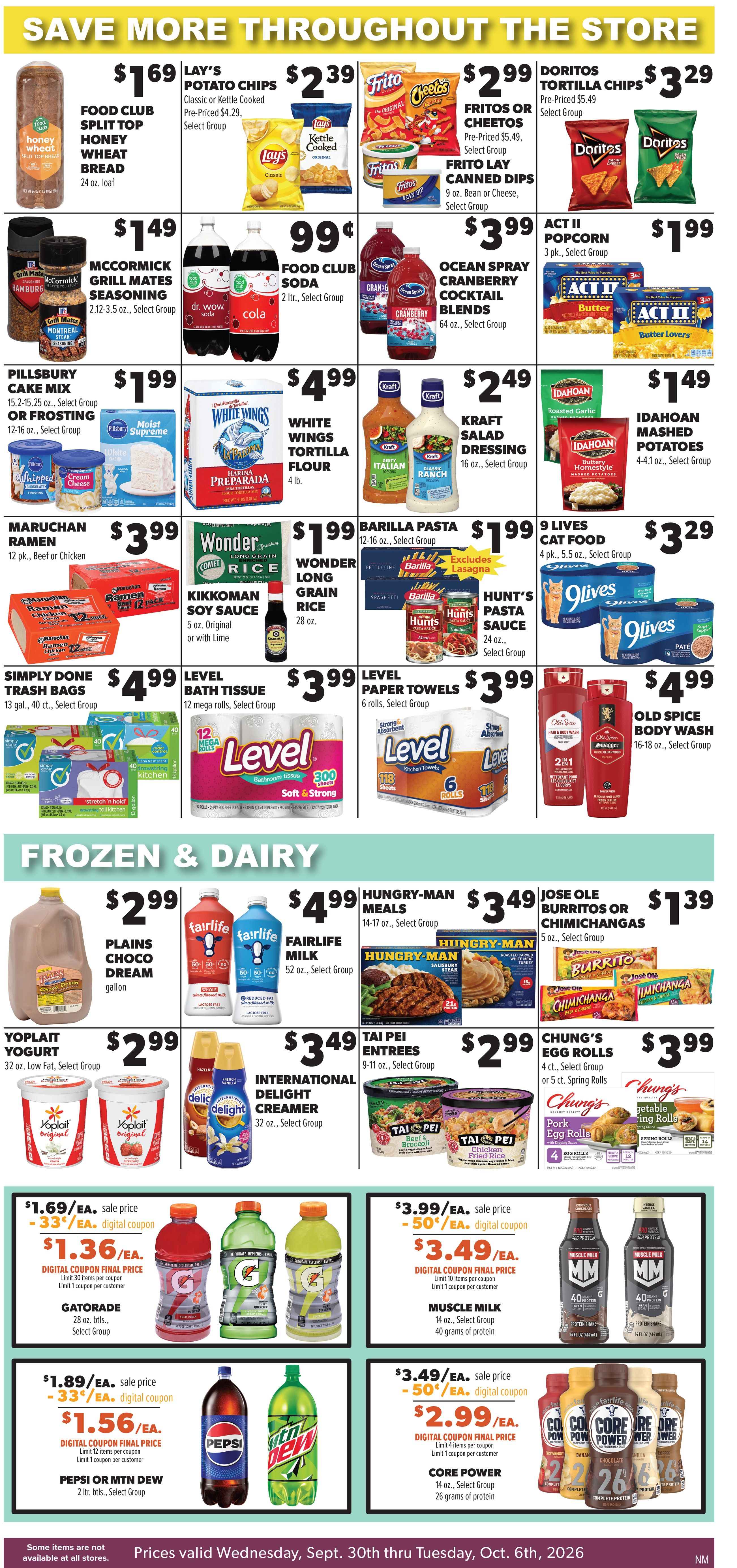Lowe's Market Weekly Ad September 30 - October 6, 2026