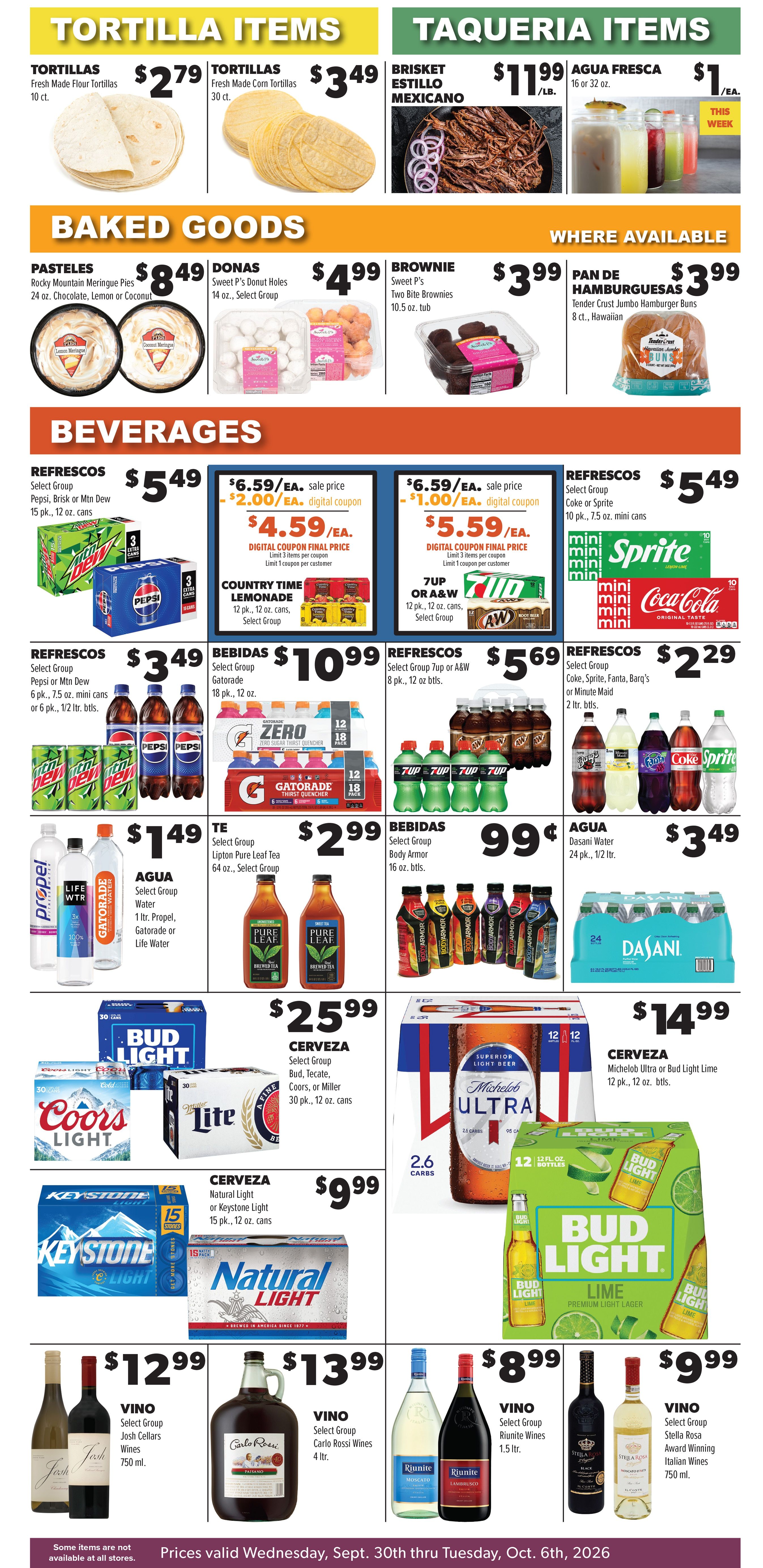 Lowe's Mercado (Anthony, TX) Weekly Ad September 30 - October 6, 2026