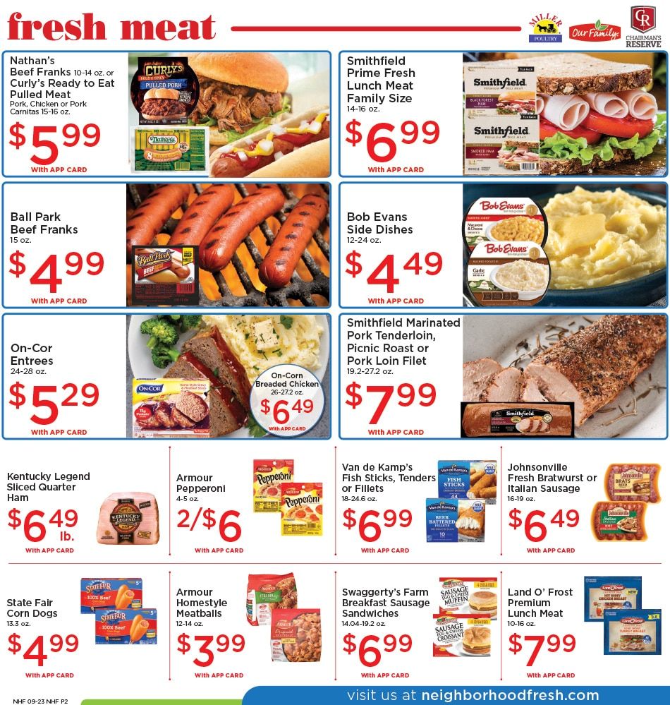 Neighborhood Fresh Weekly Ad September 23 - 29, 2026