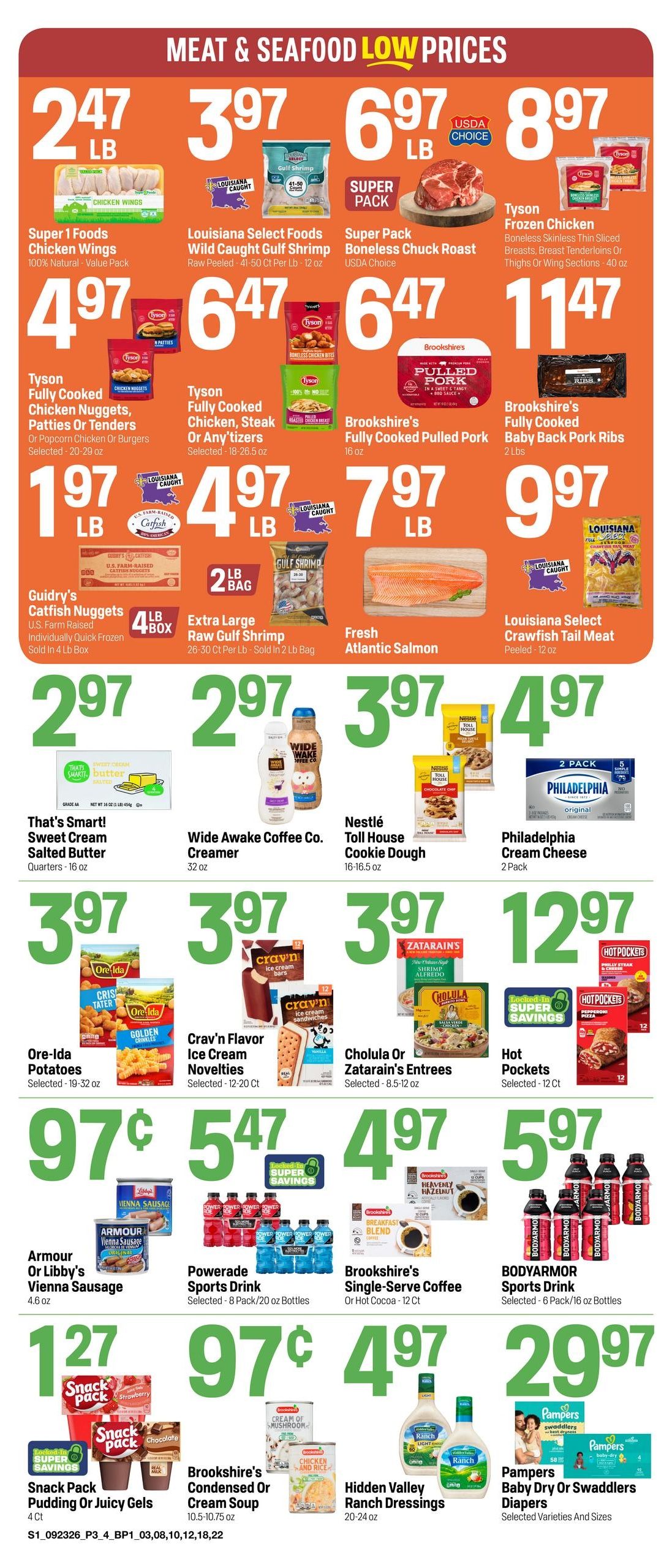 Super 1 Foods & Discount Pharmacy (Texarkana Area, AR) Weekly Ad September 23 - 29, 2026