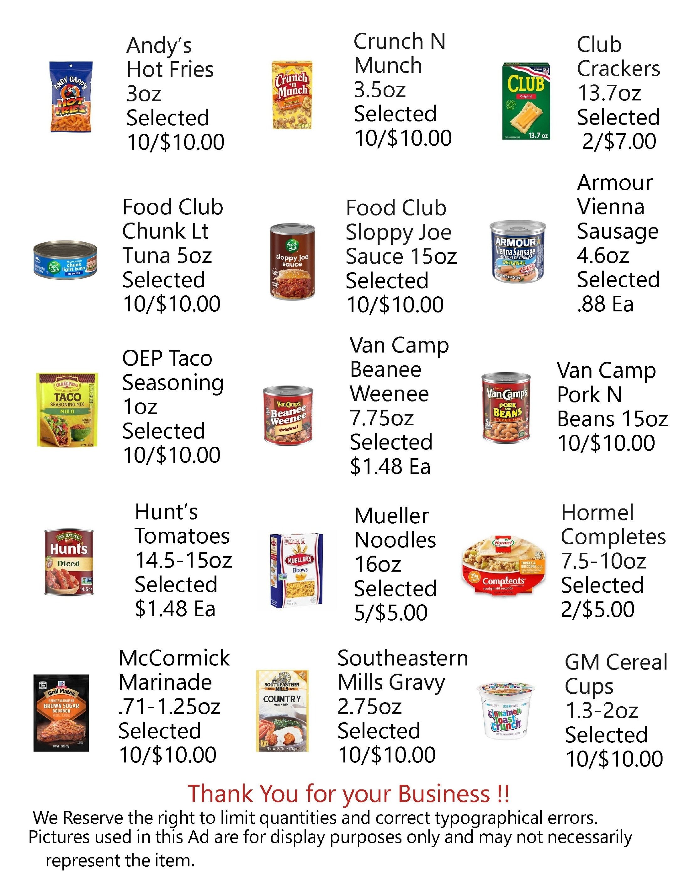 Fresh Cuts of Seagrove Weekly Ad September 23 - 29, 2026