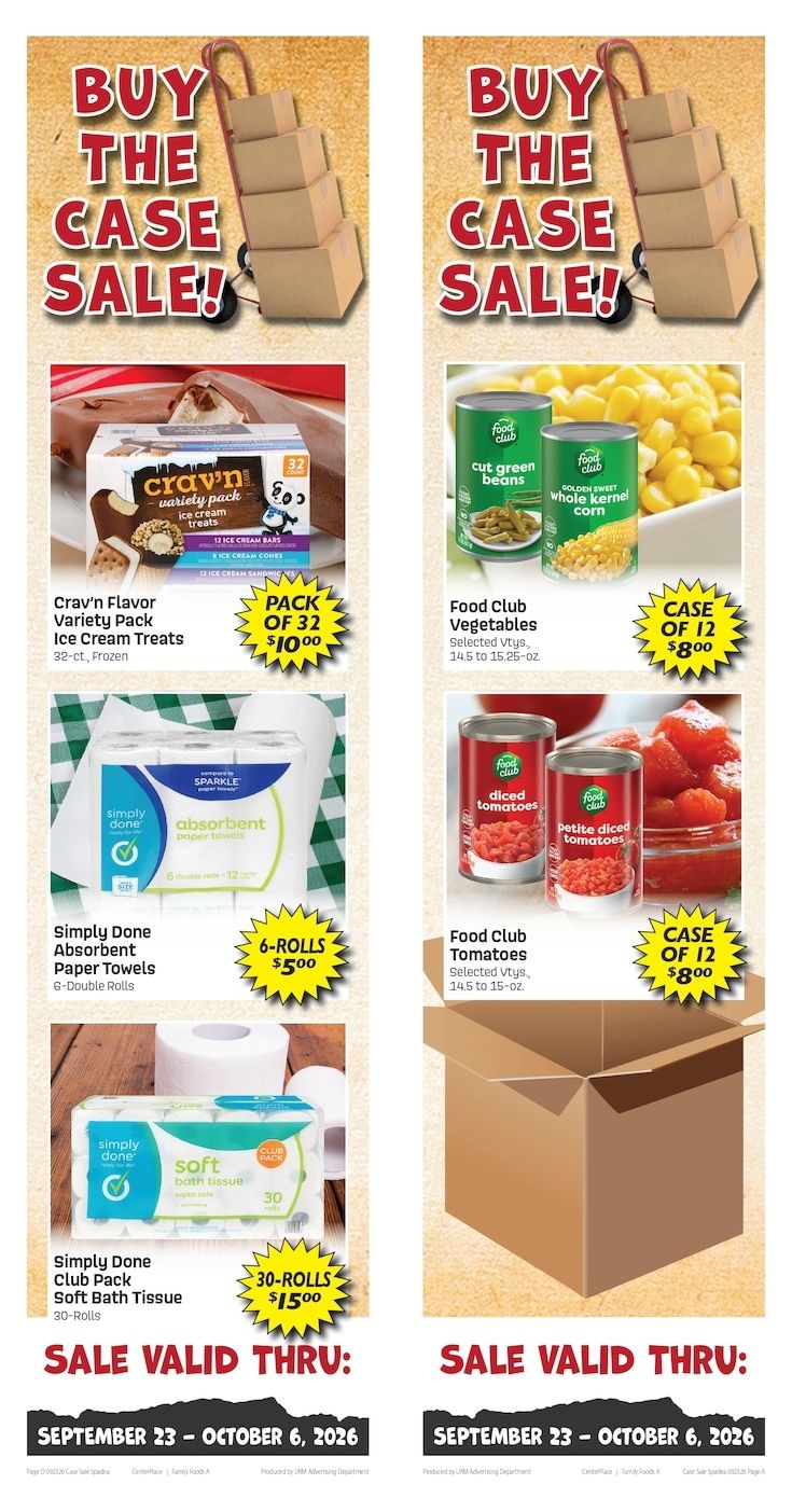 A&B Family Foods Weekly Ad September 23 - 29, 2026