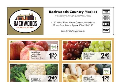 Backwoods Country Market Weekly Ad September 23 - 29, 2026