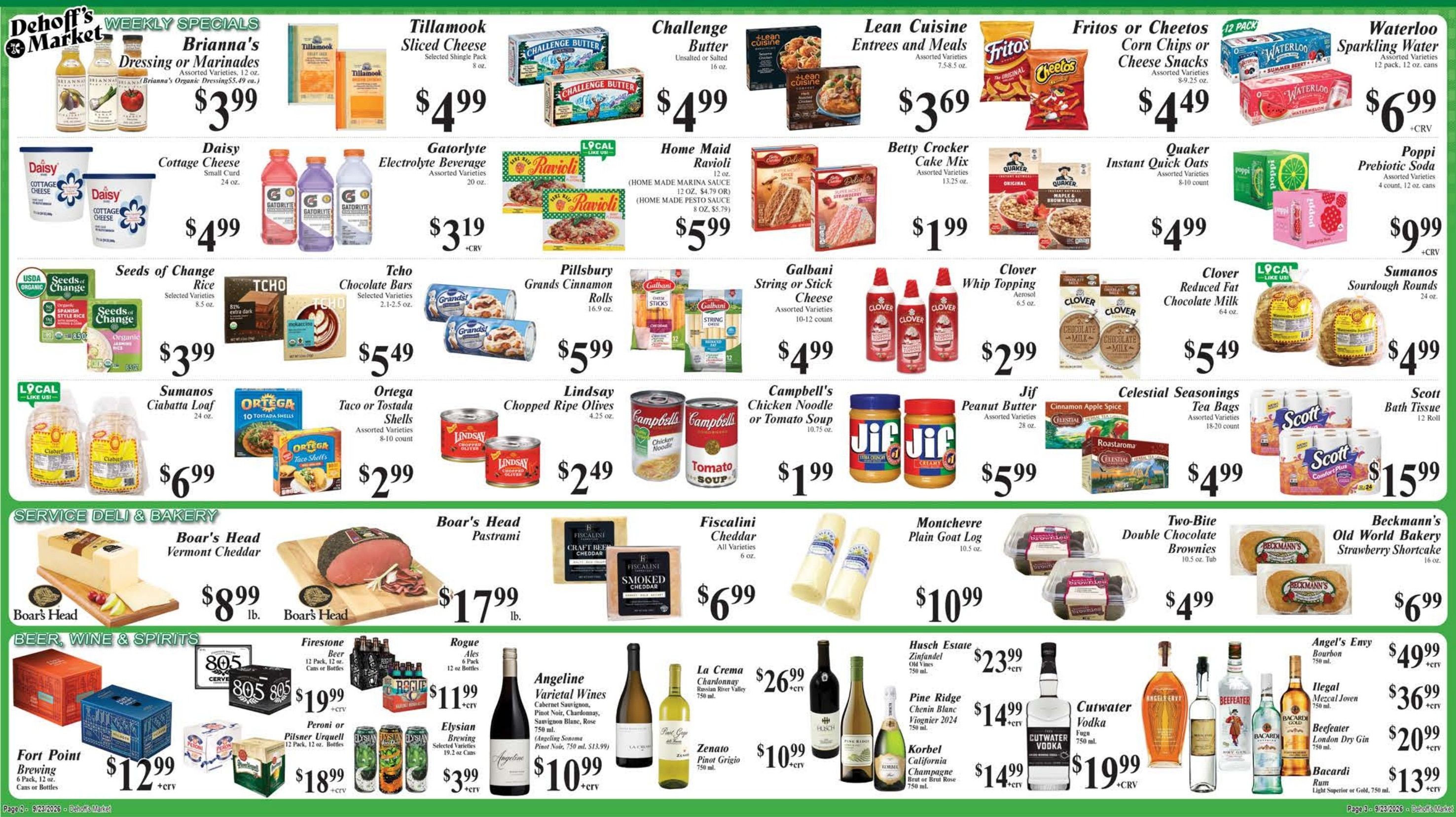 Dehoff's Key Markets Weekly Ad September 23 - 29, 2026