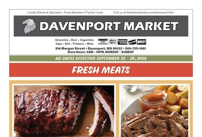 Davenport Market Weekly Ad September 23 - 29, 2026