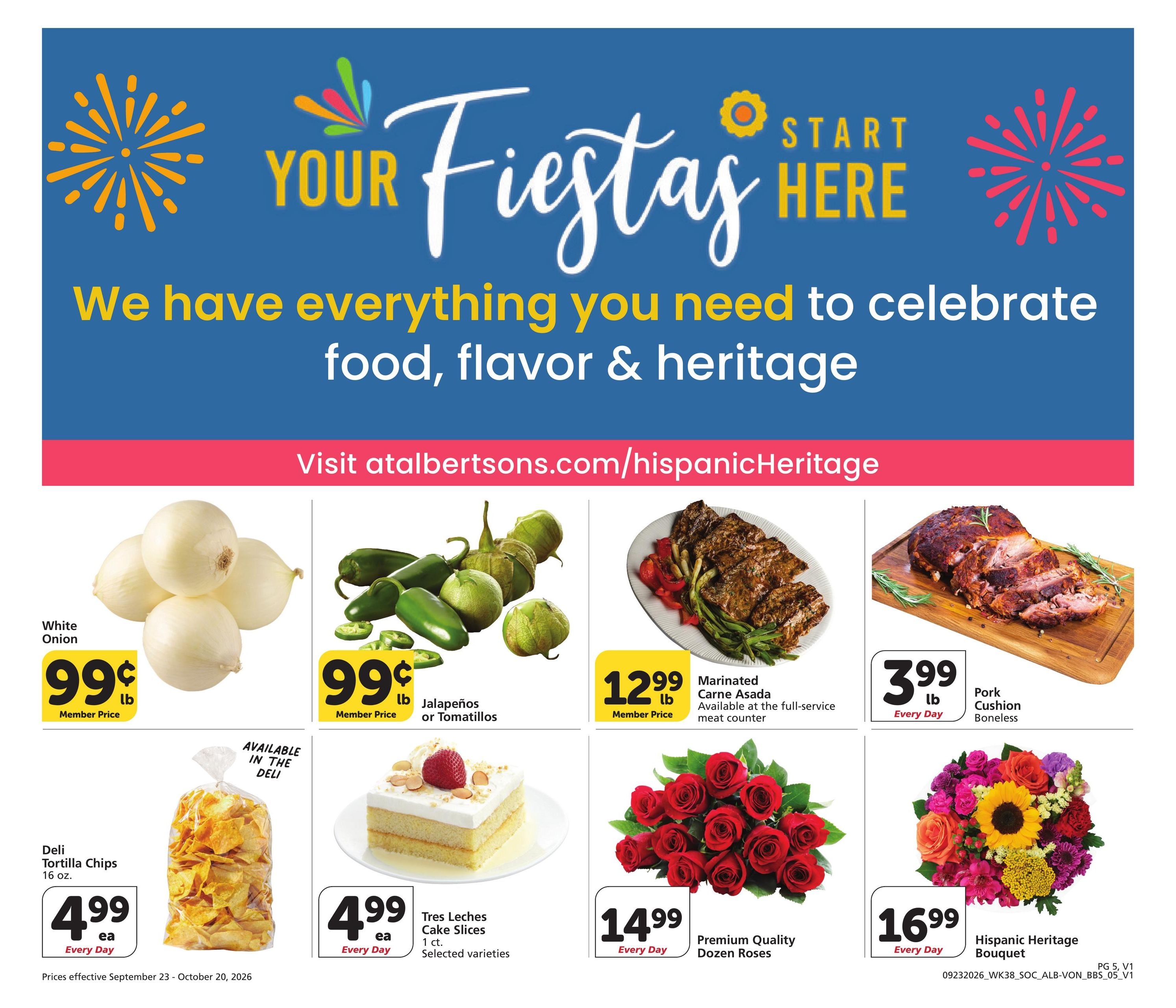 Albertsons (Alhambra Area, CA) Big Book of Savings Weekly Ad September 23 - October 20, 2026