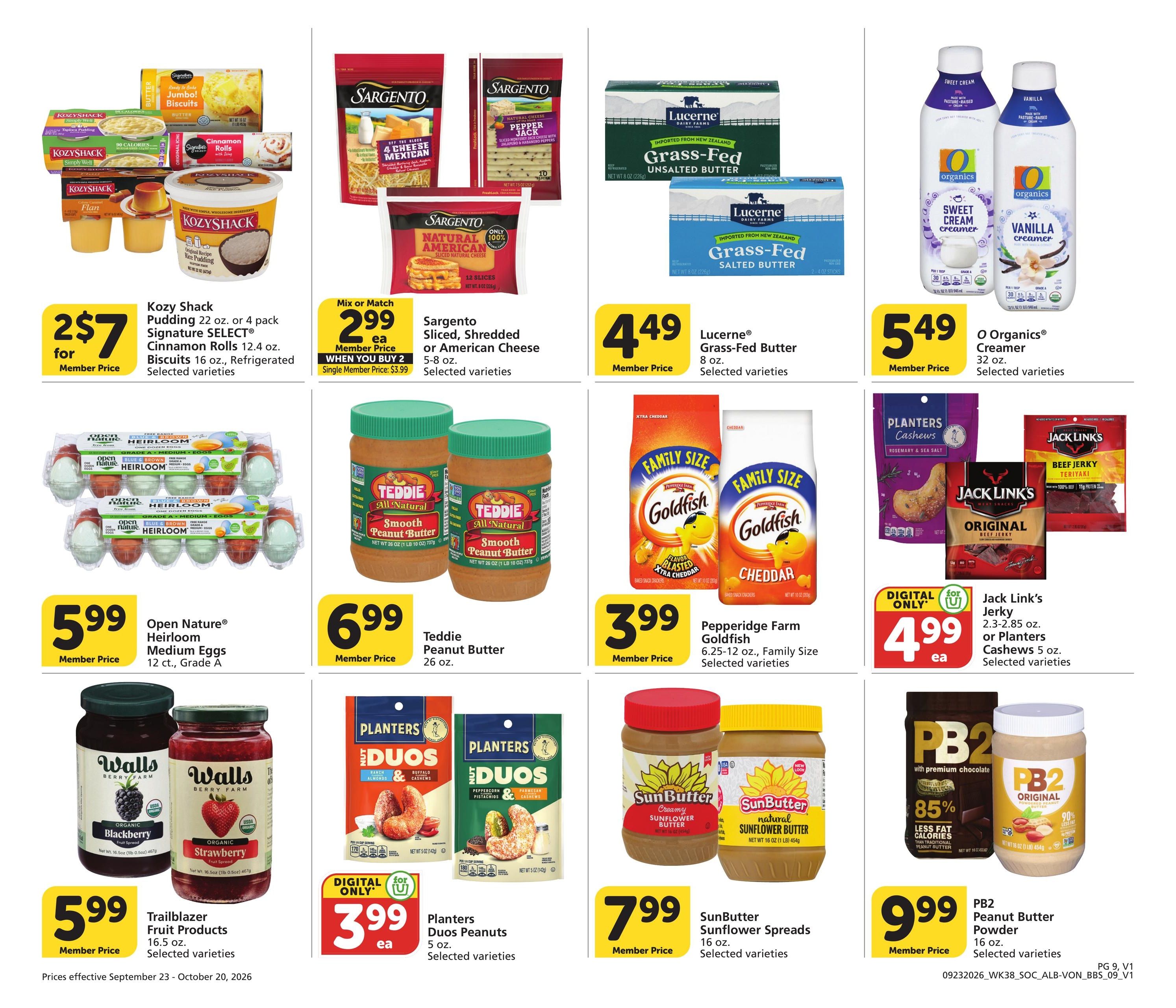 Albertsons (Alhambra Area, CA) Big Book of Savings Weekly Ad September 23 - October 20, 2026