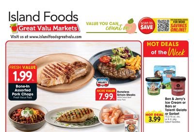 Island Foods Great Valu Weekly Ad September 23 - 29, 2026