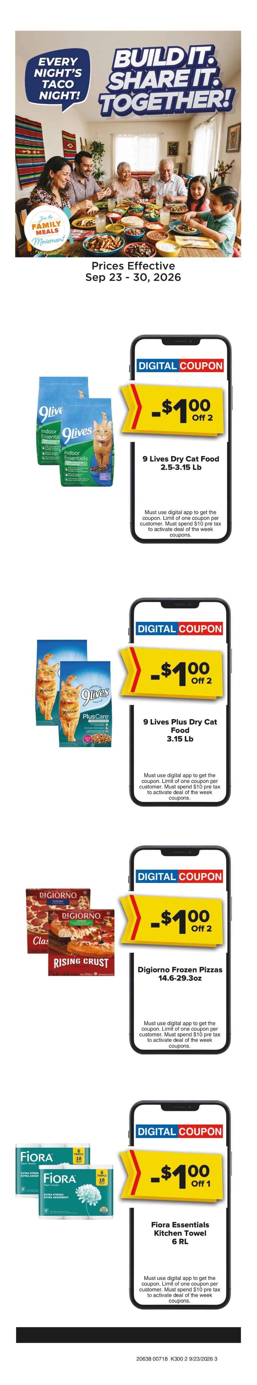 Brothers Market (Cascade, IA) Weekly Ad September 23 - 30, 2026
