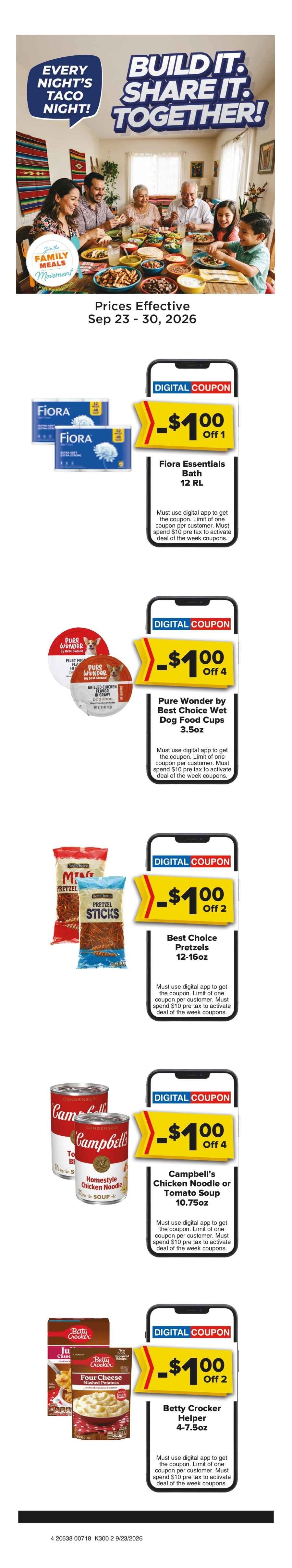 Brothers Market (Cascade, IA) Weekly Ad September 23 - 30, 2026