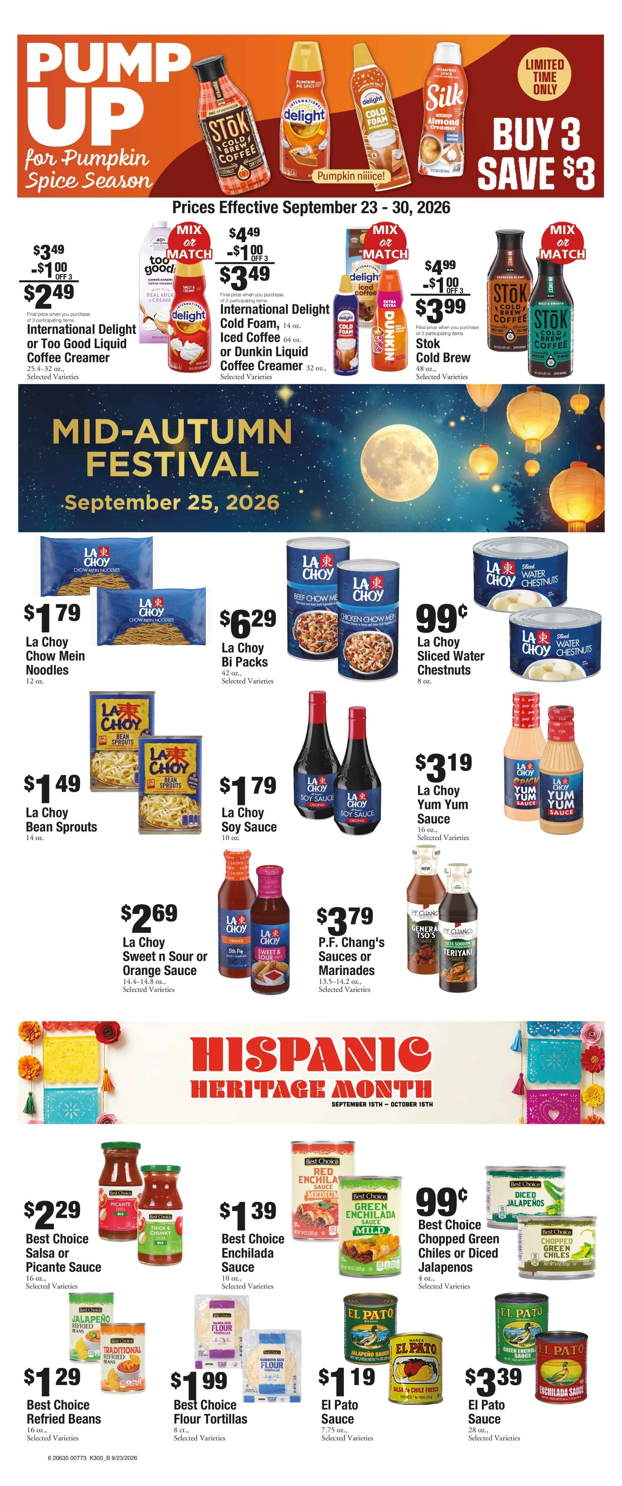 Brothers Market (Lexington, MO) Weekly Ad September 23 - 30, 2026