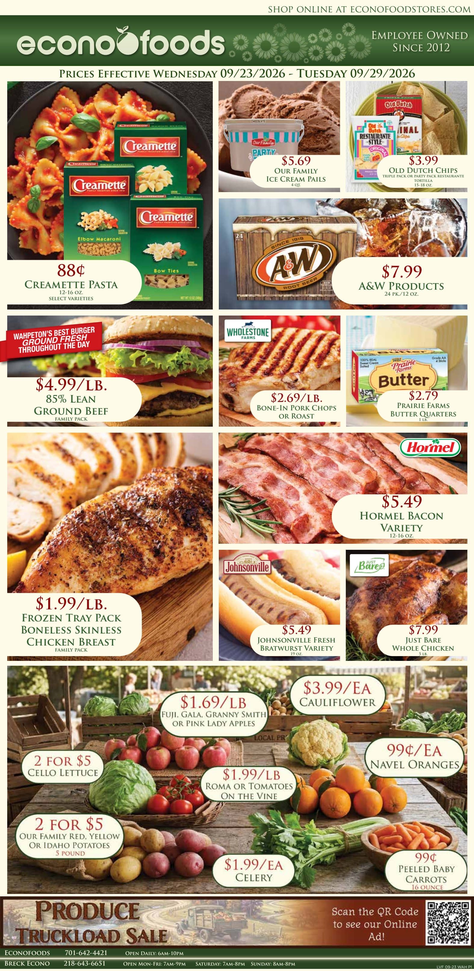 Econofoods Weekly Ad September 23 - 29, 2026