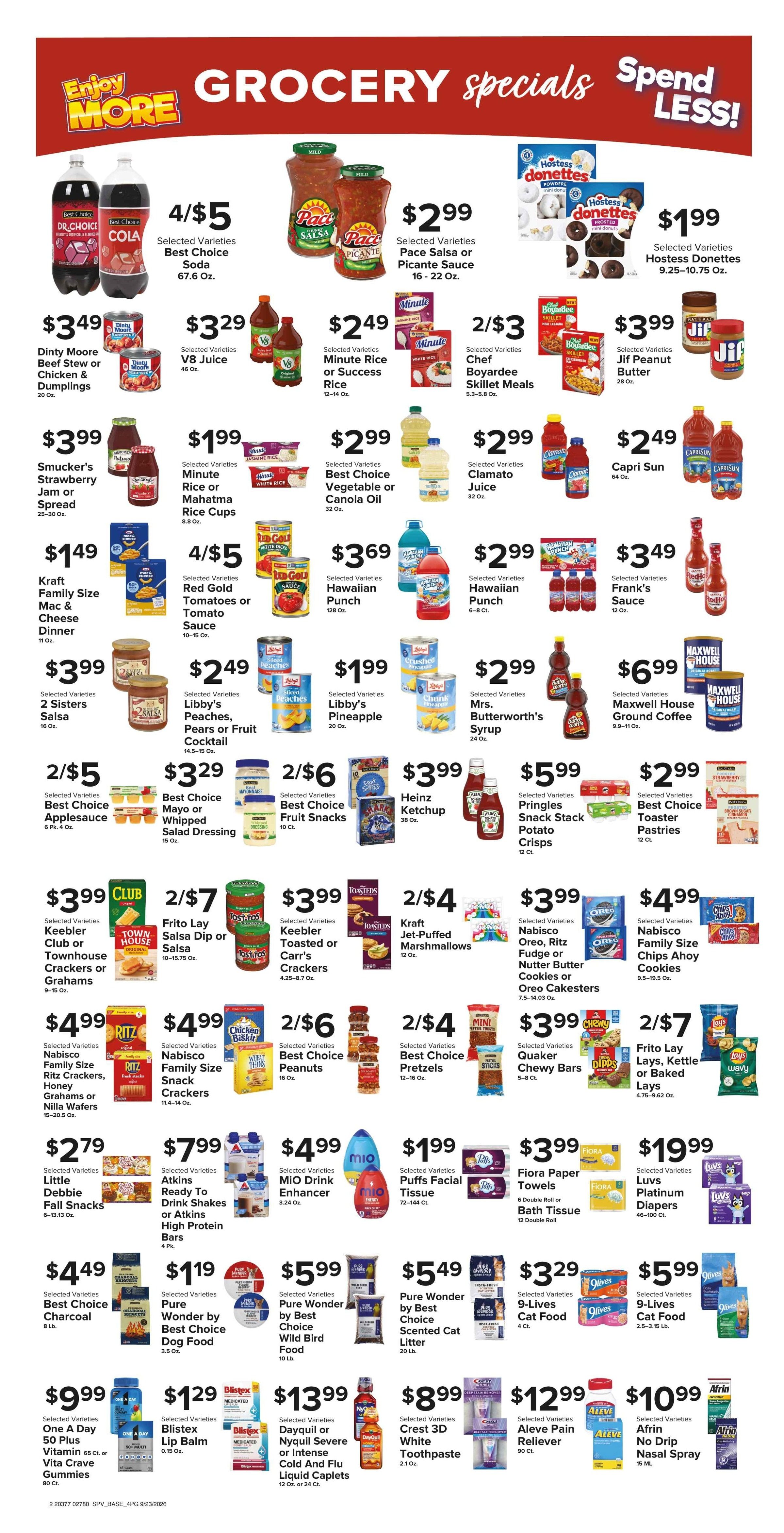 Muncy's Supermarket Build It - Share It - Together Weekly Ad September 23 - 29, 2026