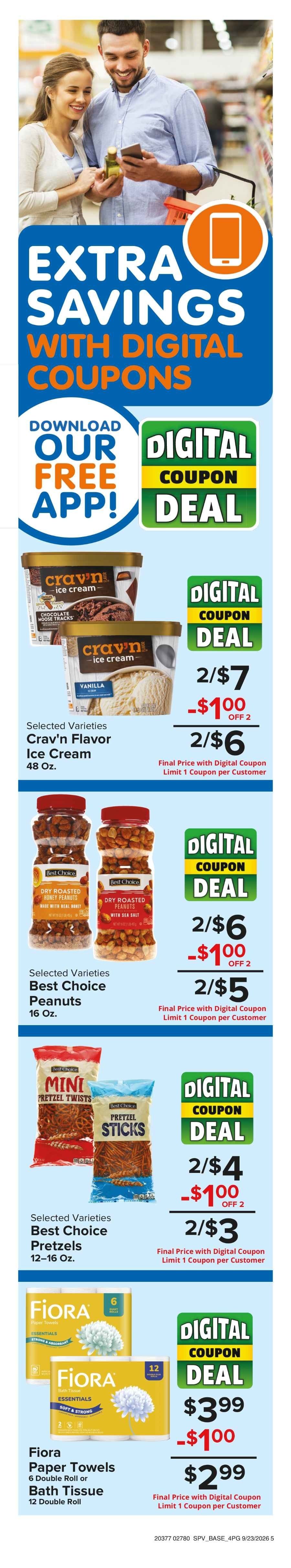 Muncy's Supermarket Build It - Share It - Together Weekly Ad September 23 - 29, 2026