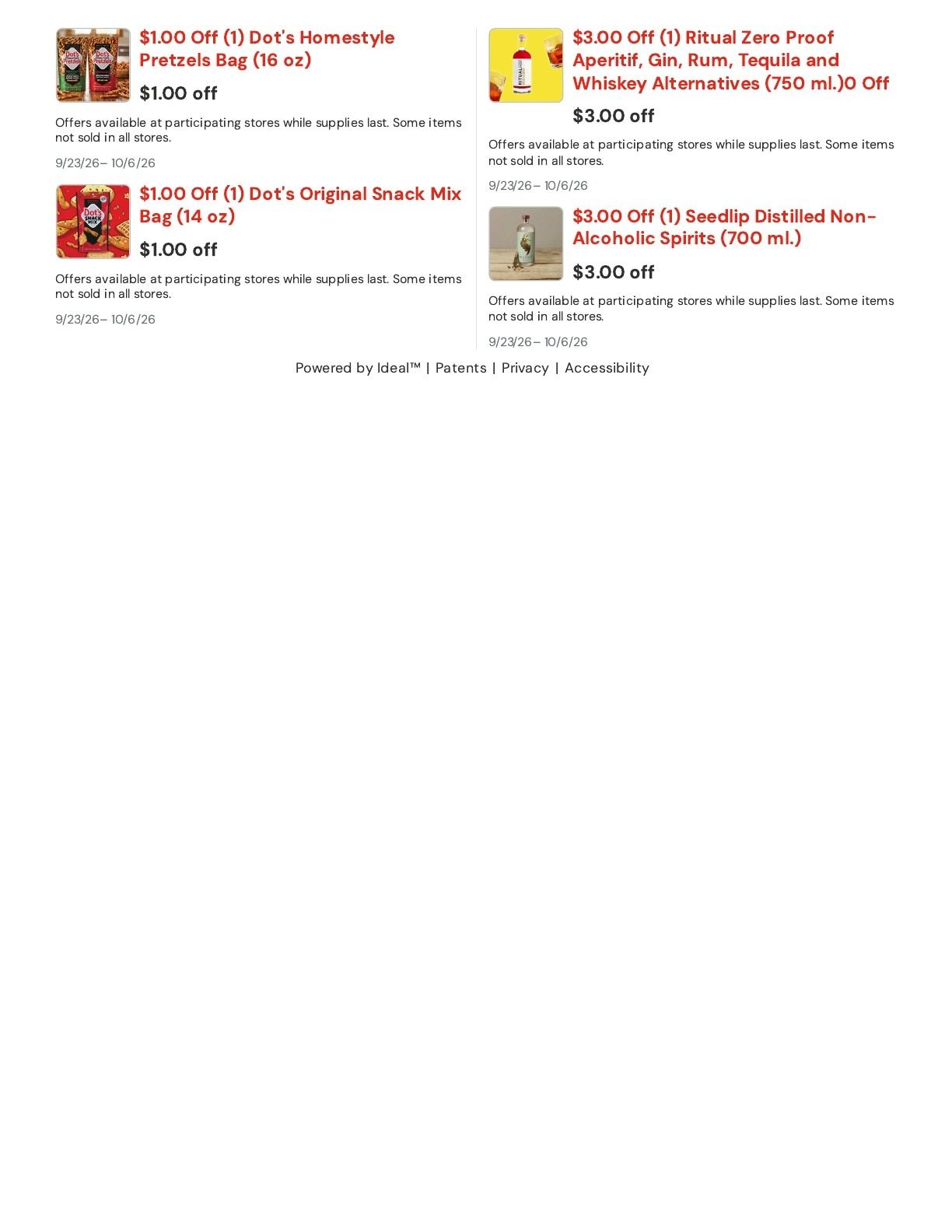 Kobacker's Market Weekly Ad September 23 - October 6, 2026