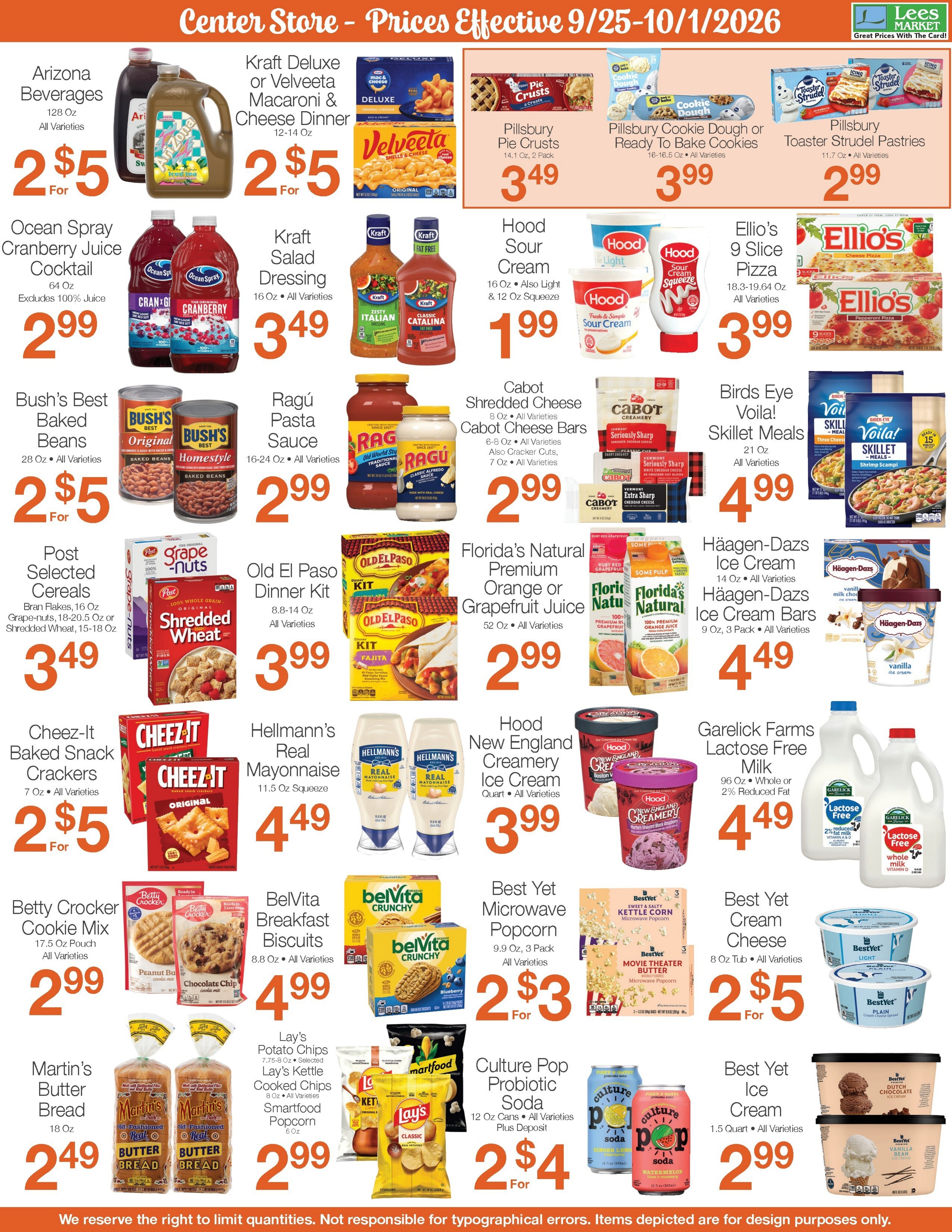 Lee's Market Weekly Ad September 25 - October 1, 2026