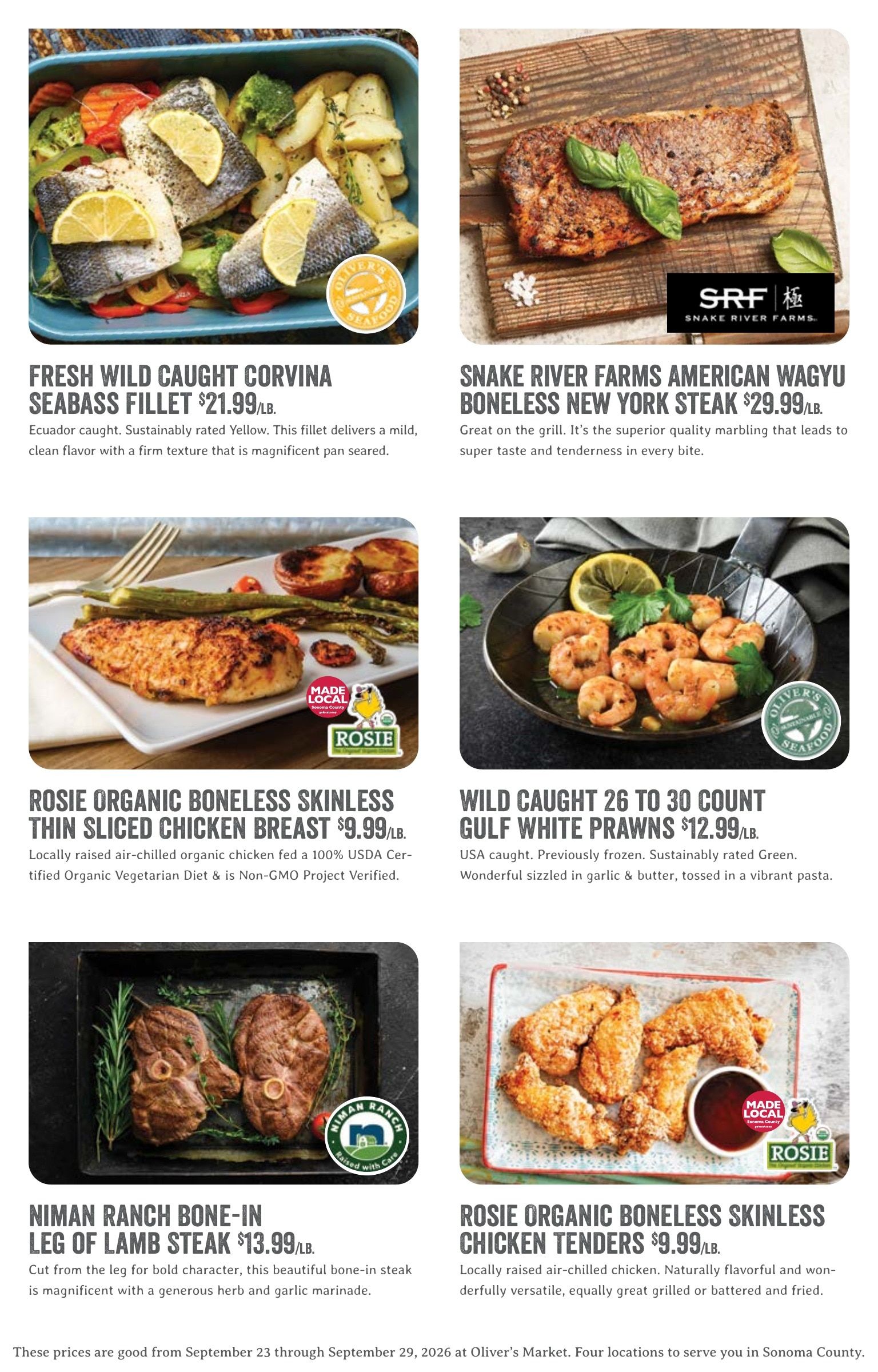 Oliver's Market Weekly Ad September 23 - 29, 2026