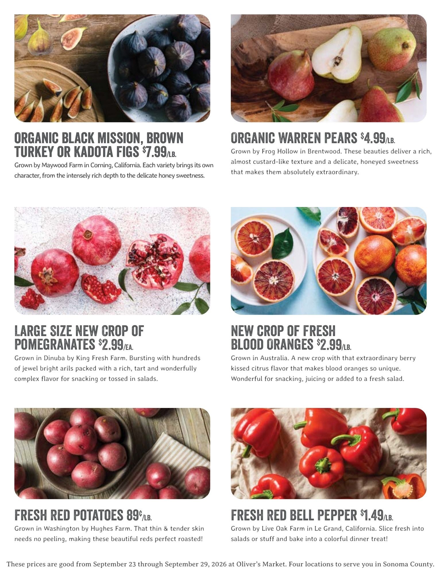 Oliver's Market Weekly Ad September 23 - 29, 2026