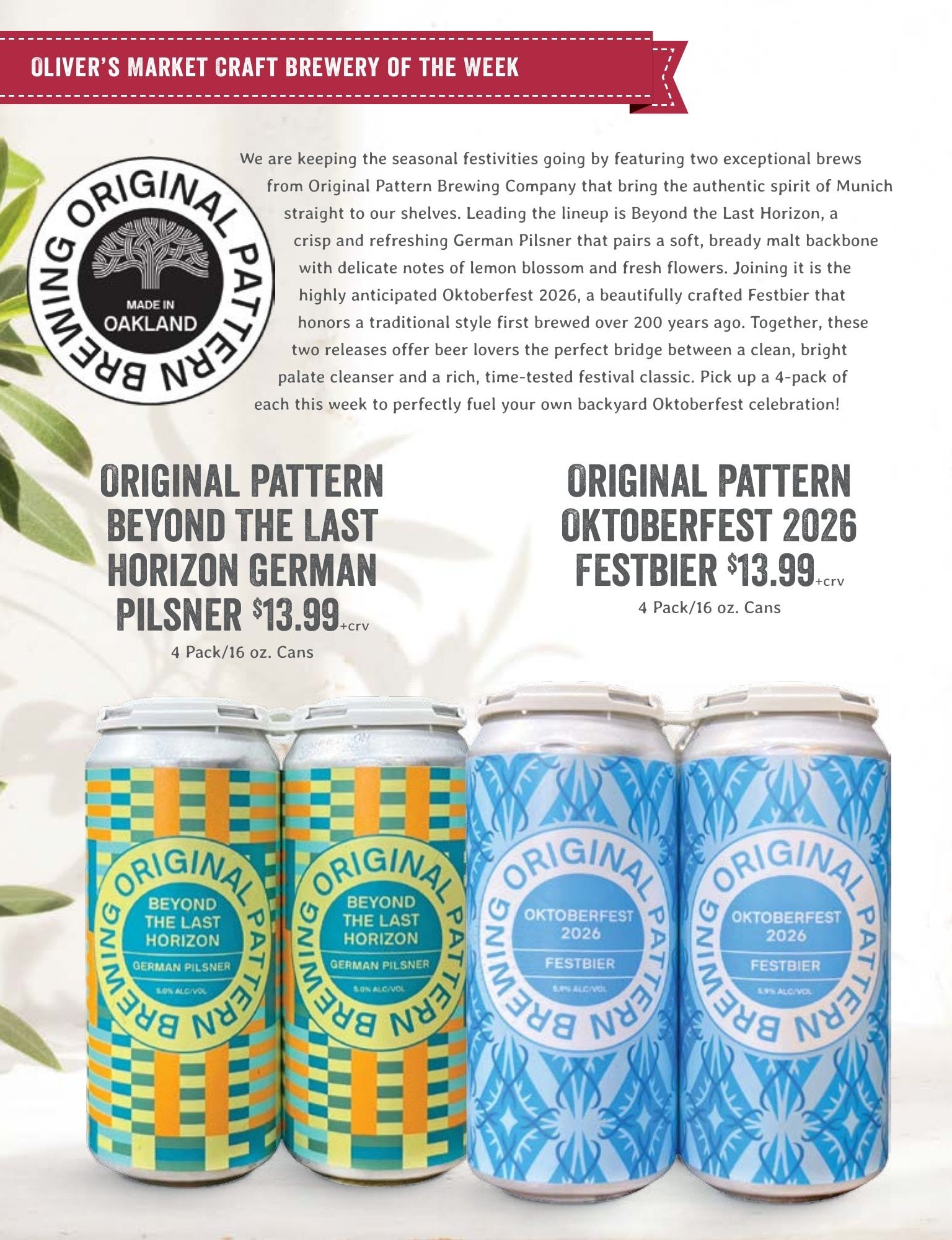 Oliver's Market Weekly Ad September 23 - 29, 2026