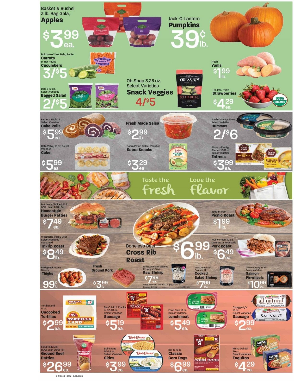 Clinton Market Weekly Ad September 23 - 29, 2026